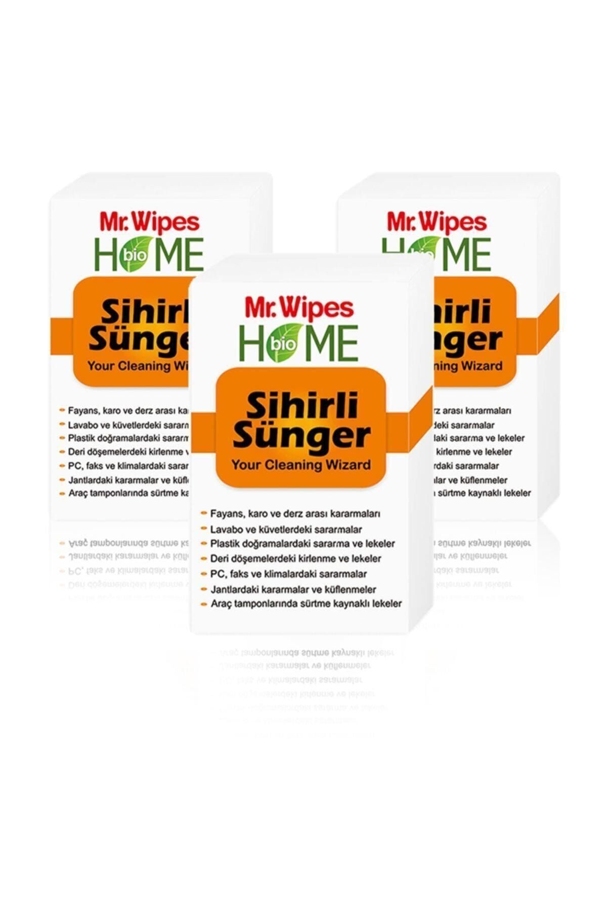 Mr. Wipes Sihirli Sünger 3'lü Set