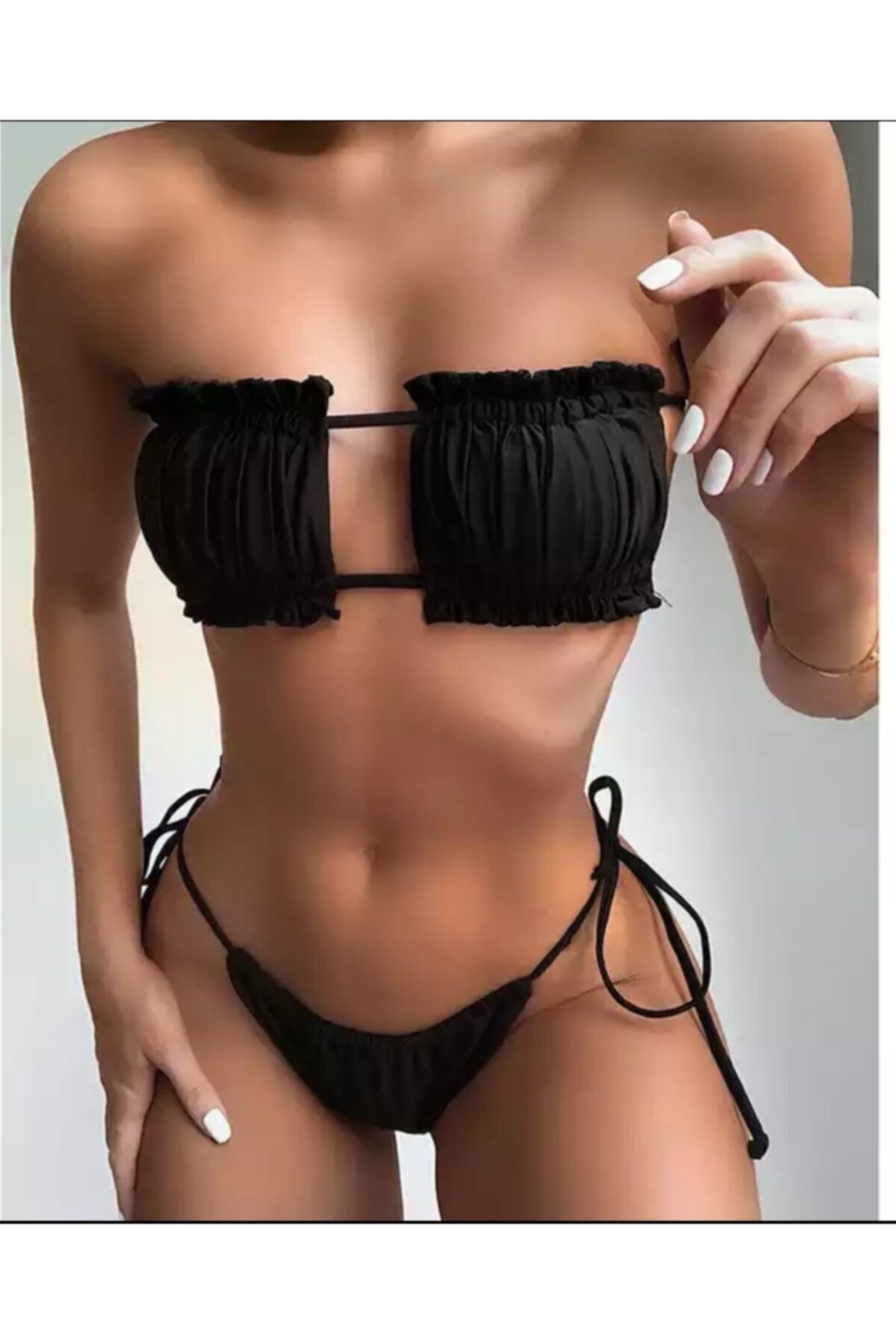 Büzgülü Bikini