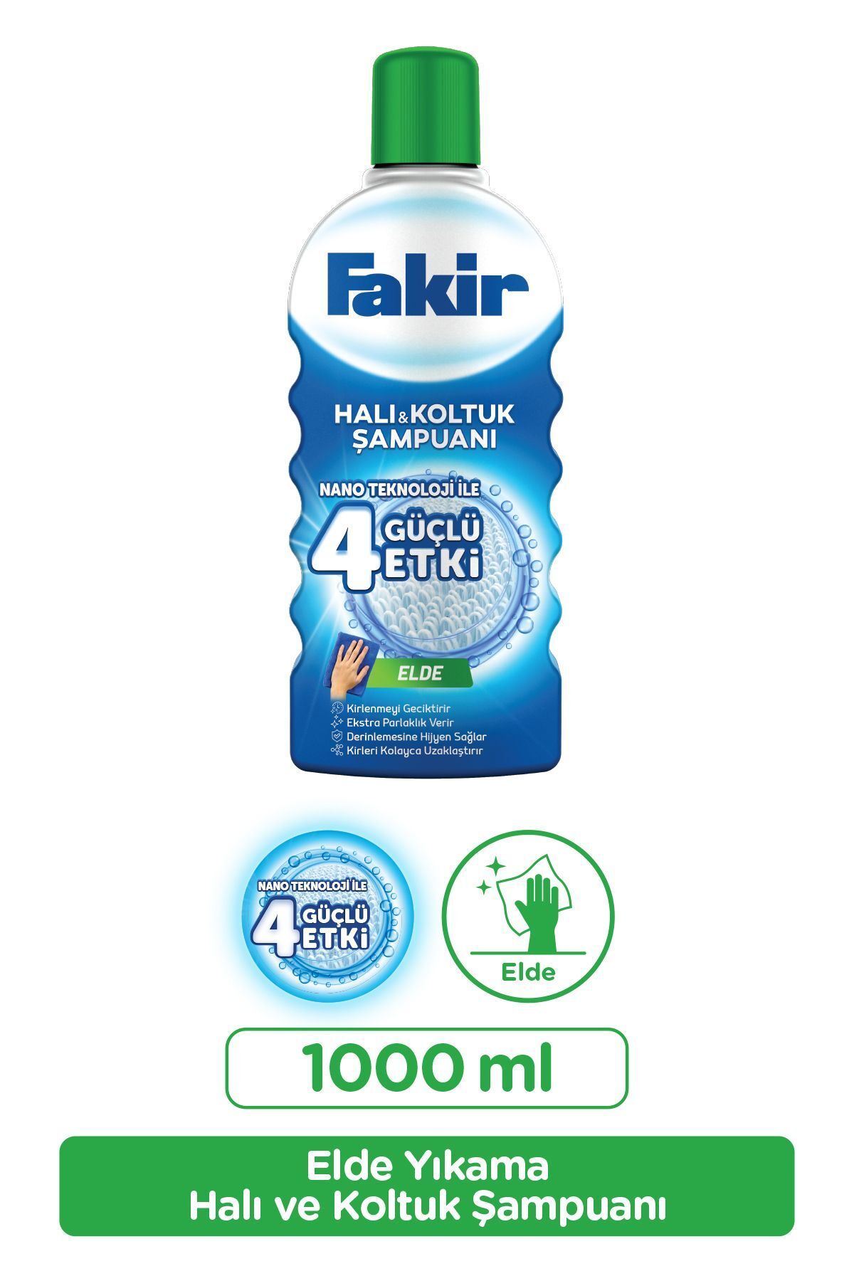 Elde Nano Teknolojili Halı Ve Koltuk Şampuanı 1000 ml