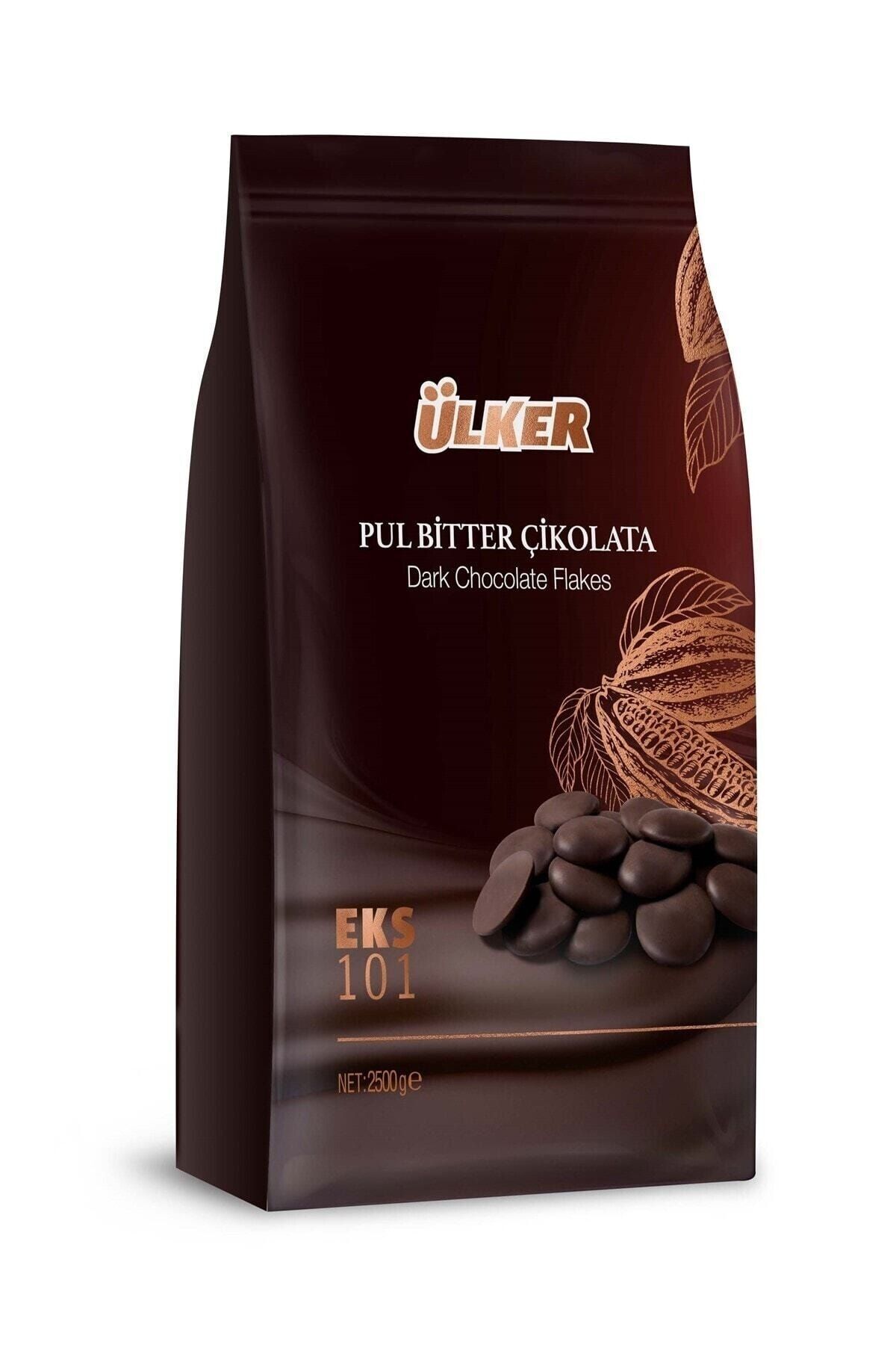 Bitter Pul Kuvertür Çikolata Eks 101 2,5 Kg