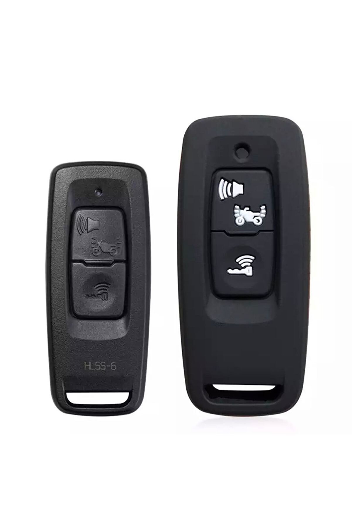 Honda Pcx 2021-2022-2023-24-25 Model Yeni Kasa Uyumlu 2023-2024 Forza Anahtar Kılıfı Siyah/beyaz