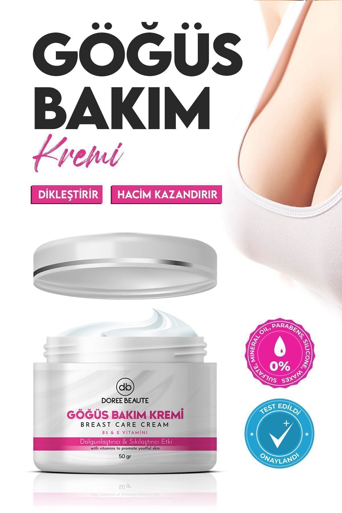 Gögüs Bakım Ve &dolgunlaştırcı Çatlak Giderici Bakım Kremi 50 ml