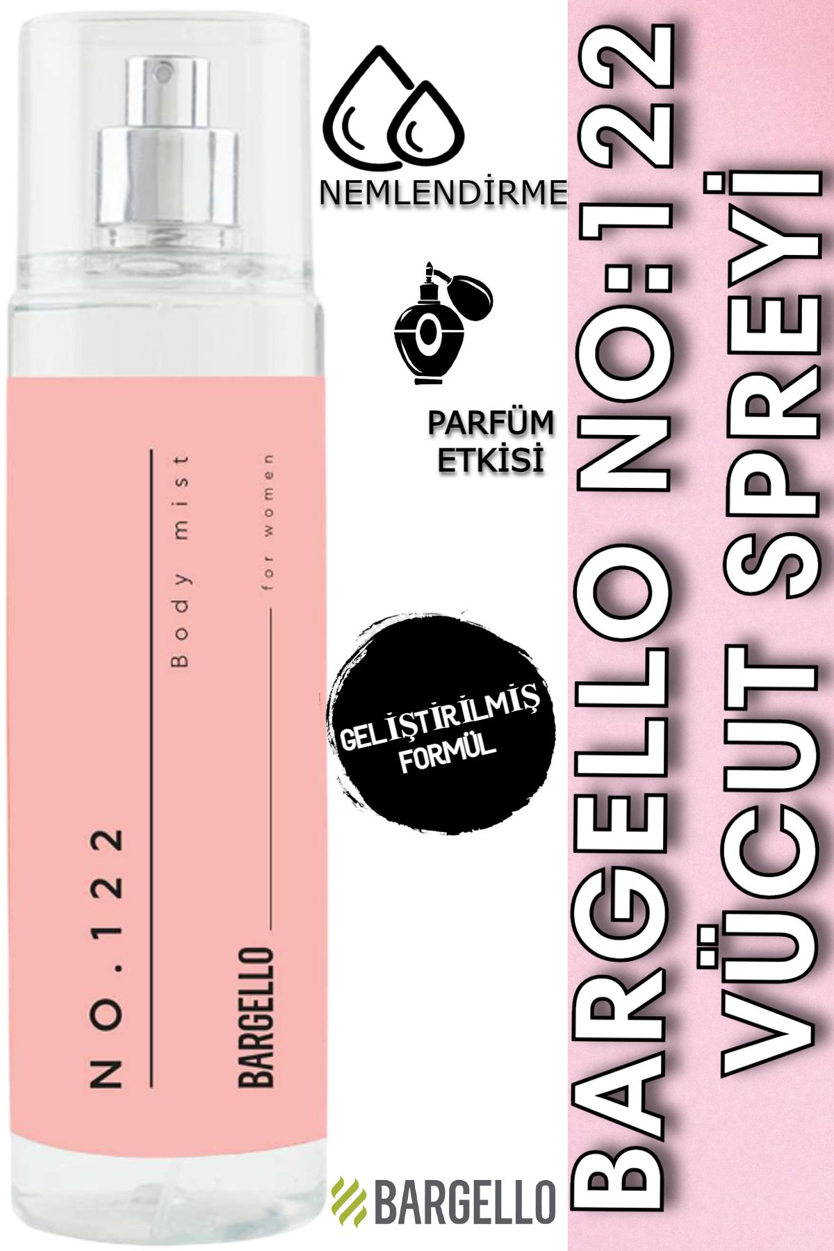 122 Kadın Vücut Spreyi 210 ML