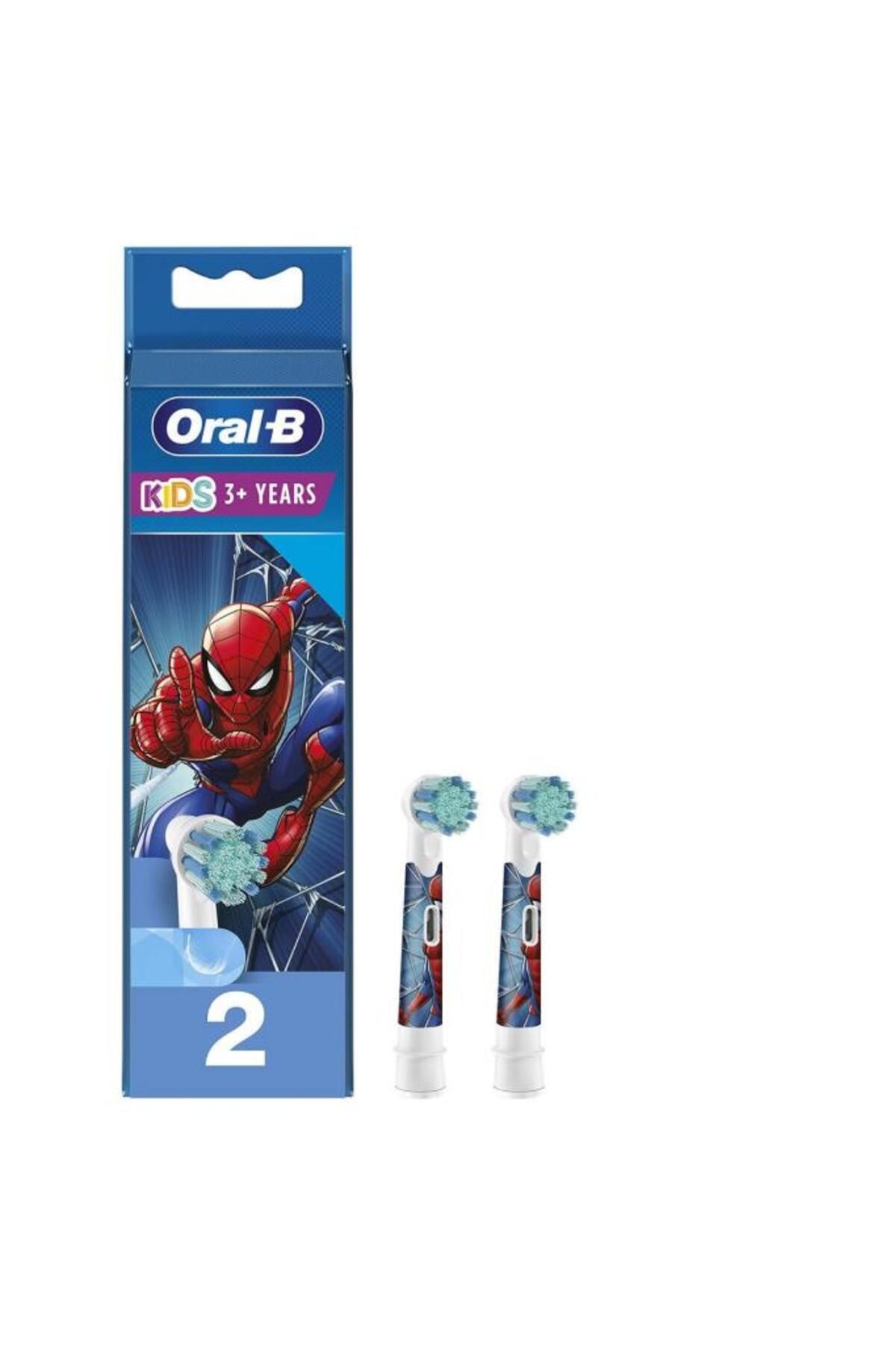 Stages Çocuklar Için Diş Fırçası Yedek Başlığı Spiderman 2 Li