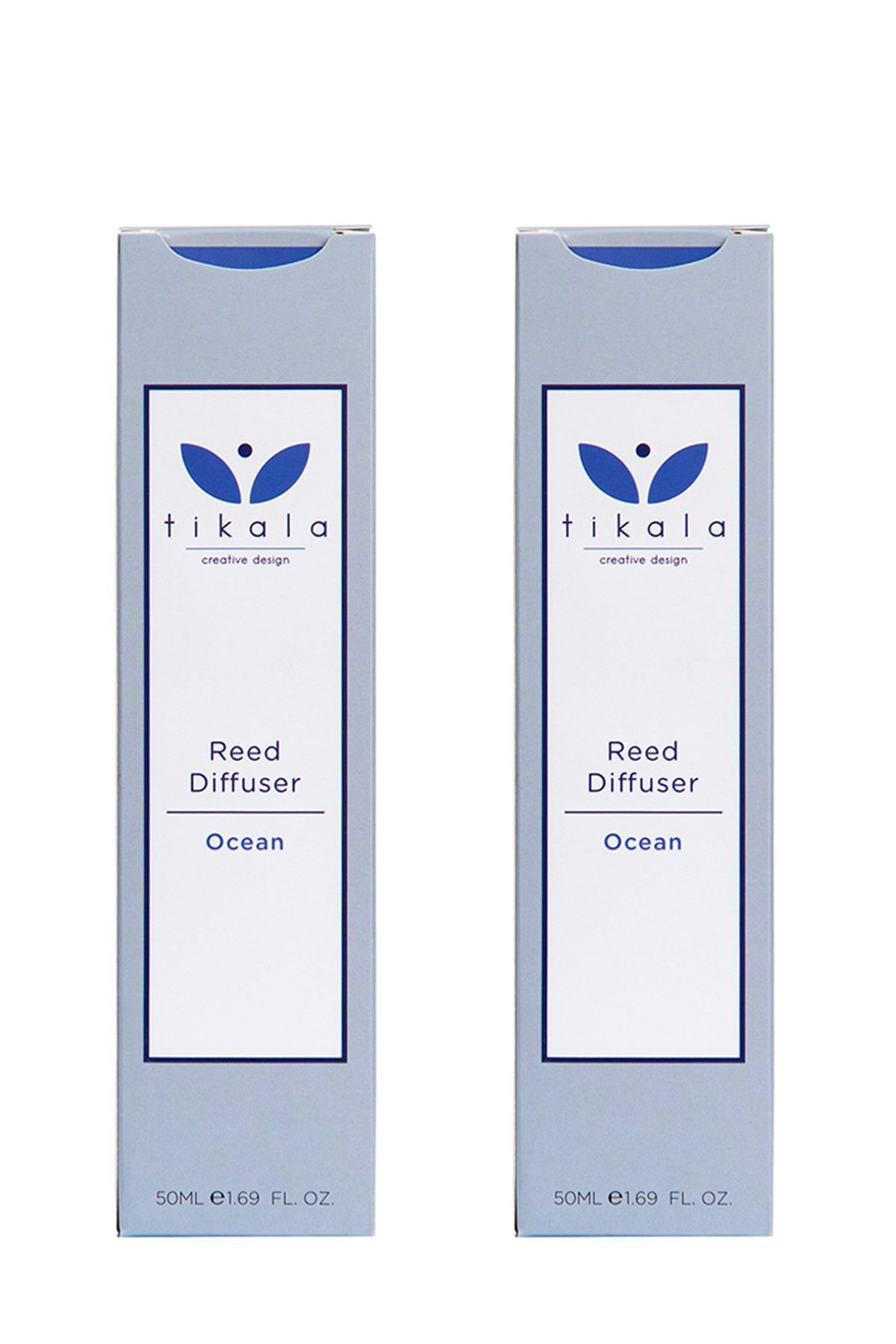 Bambu Çubuklu Oda Kokusu Okyanus 50 Ml Ocean Reed Diffuser 2'li