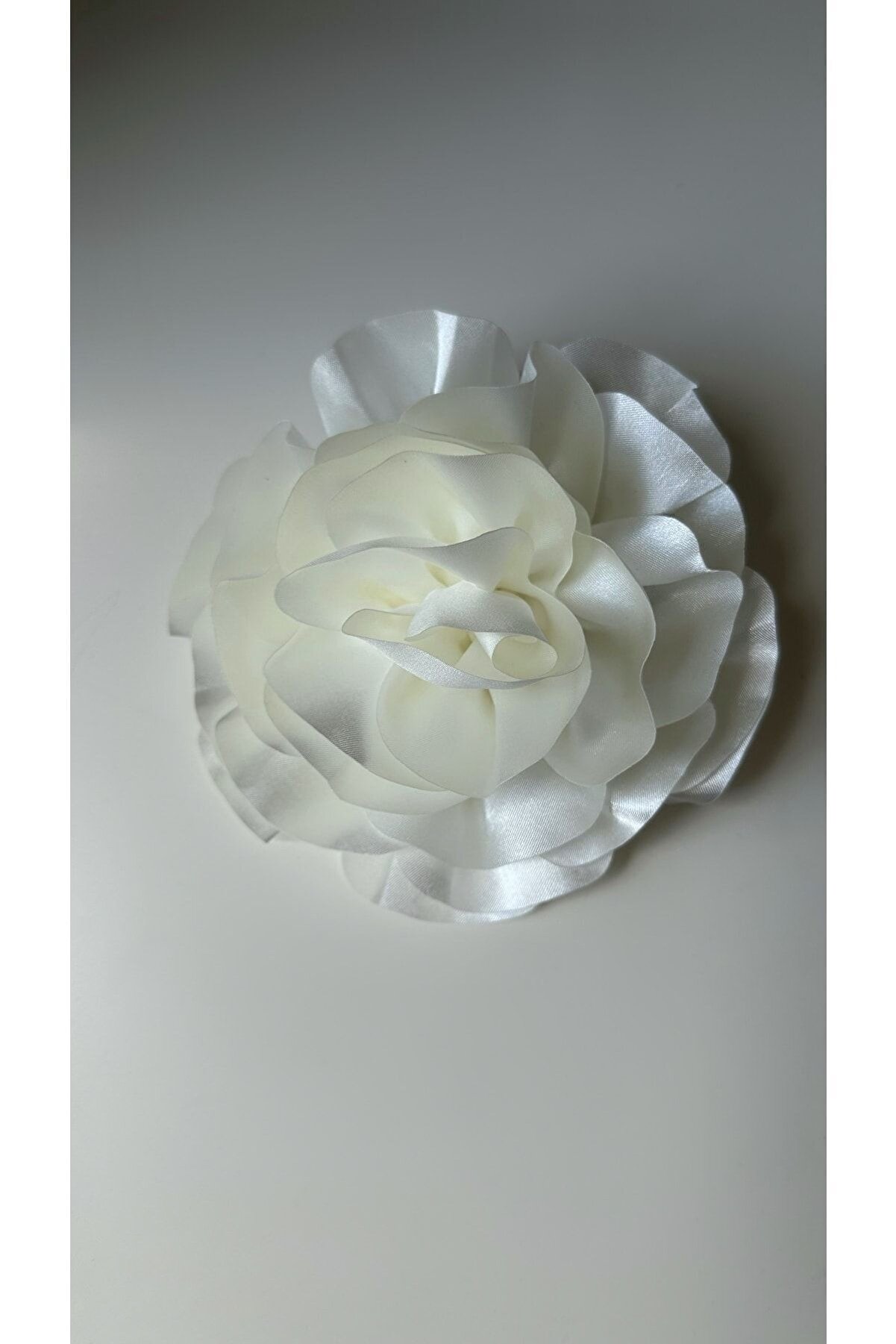 Iğneli Kumaş Çiçek Broş Gül Broş