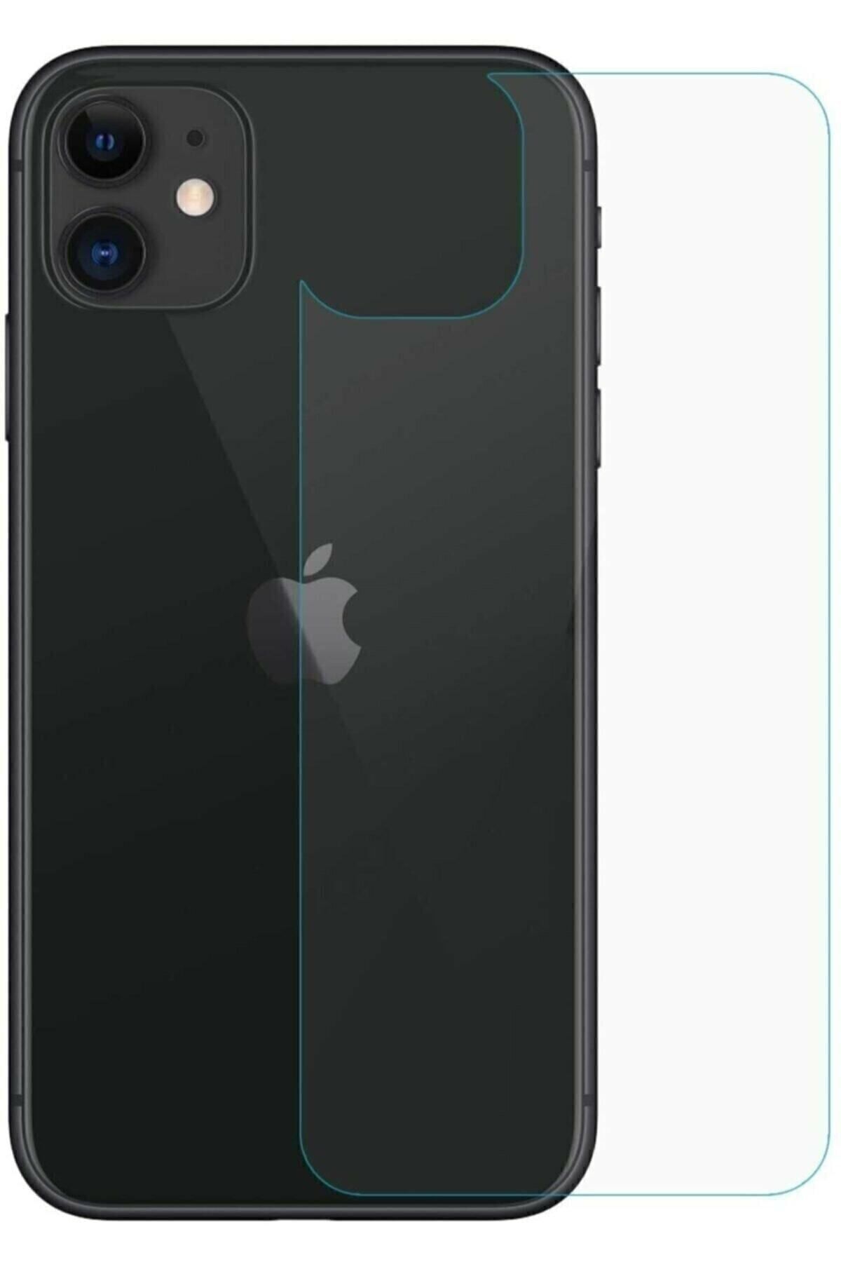 iphone 11 Arka  Ekran Koruyucu Nano Esnek Kırılmaz Cam Koruma