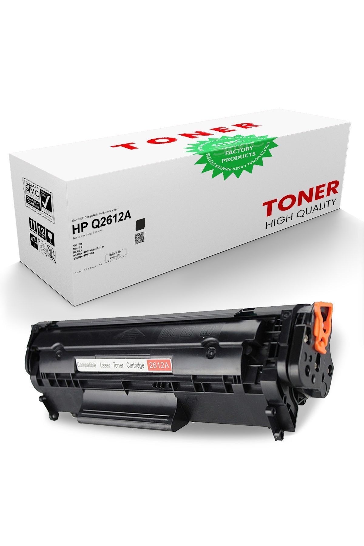Q2612a Uyumlu Muadil Toner 1010/1015/1022n/m1005/m1319f/3015