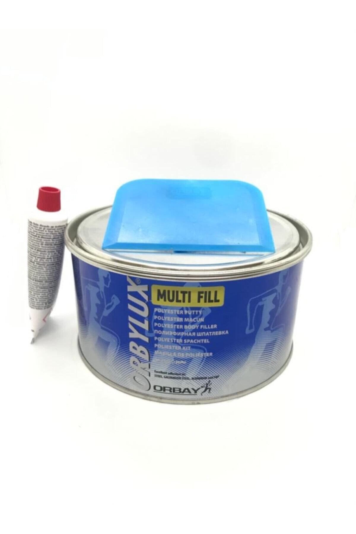 Polyester Çelik Macun 500gram Ve Plastik Macun Aparatı Hediye.