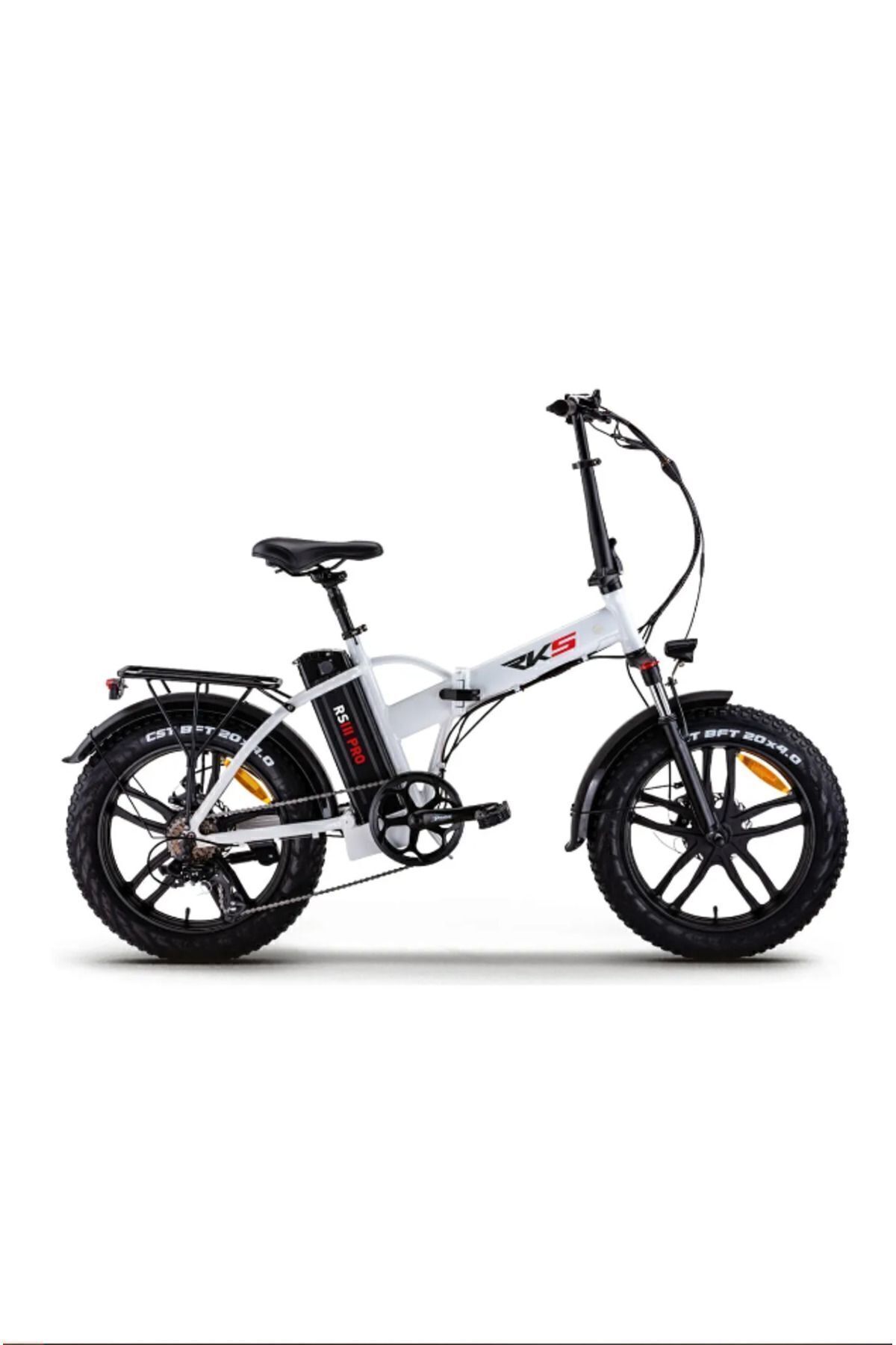 RSIII PRO X ELEKTİRİKLİ BİSİKLET KATLANIR MEKANİK DİSK BEYAZ