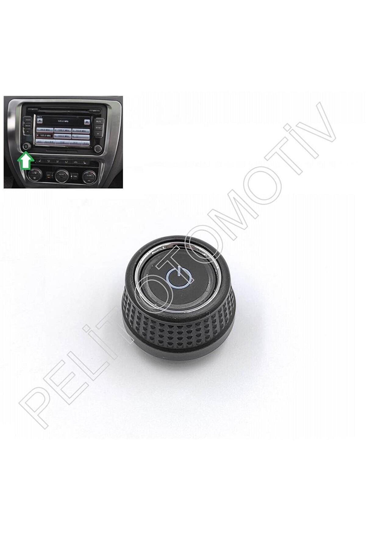 Jetta Teyp Radyo Kontrol Düğmesi Açma Kapama (ses) 2011-2014