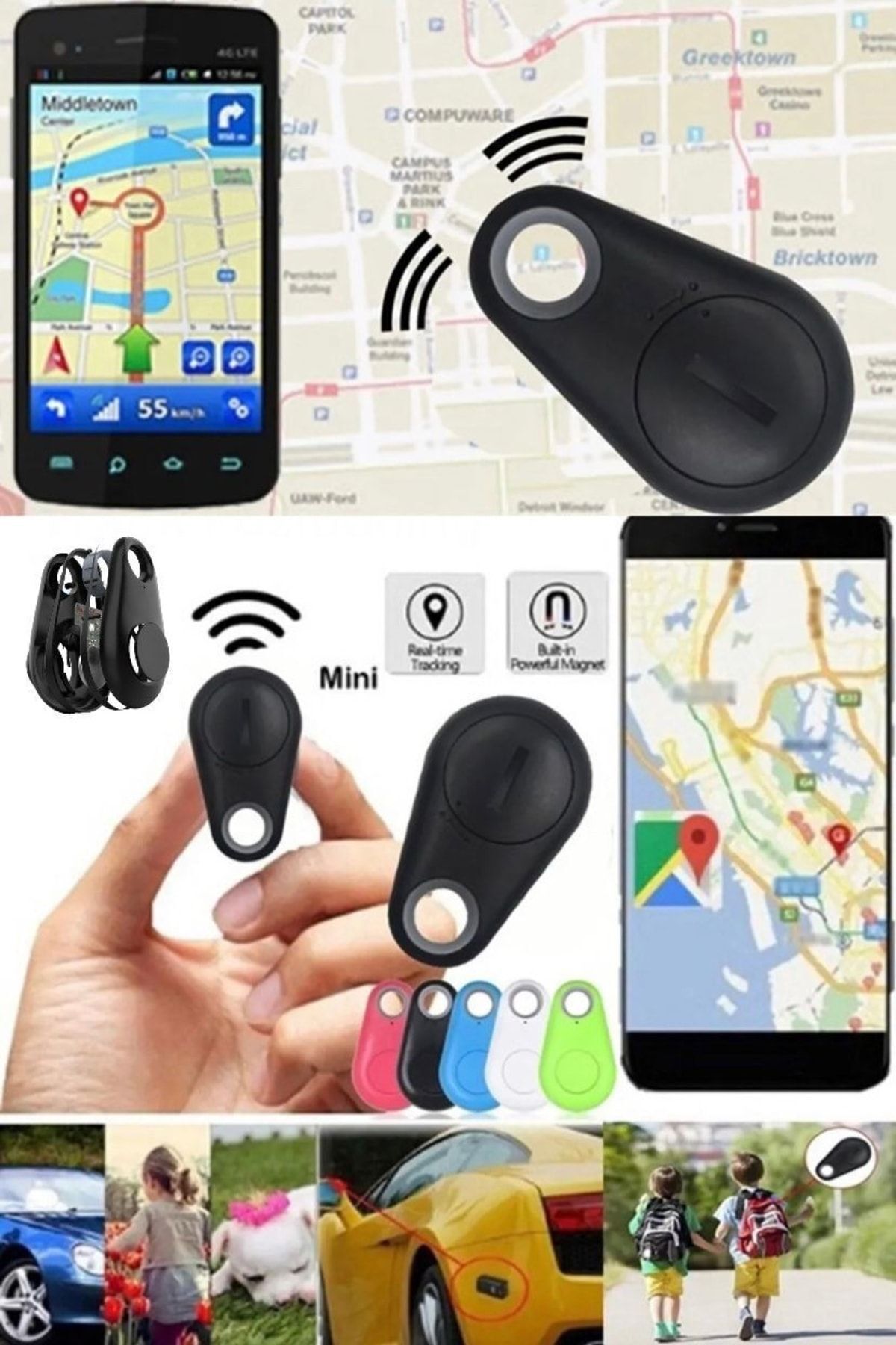 Gps Takip Bulucu Cihaz Otomatik Araba Evcil Hayvan Çocuklar Telefon Motosiklet Tracker Parça Itag