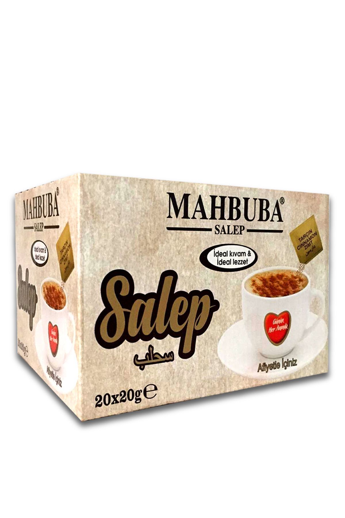 Salep Toz ( Sahlep ) Tarçınlı 20x20gr