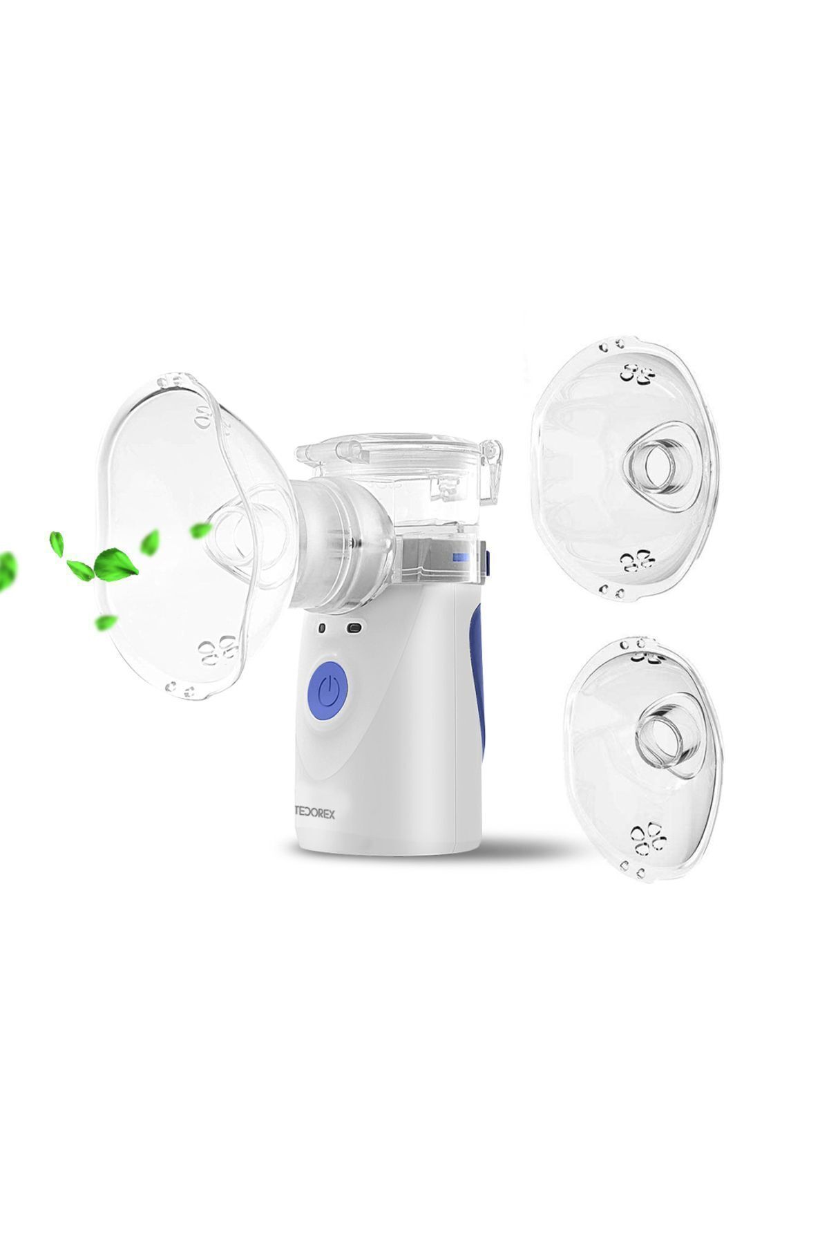 Taşınabilir Nebulizatör Makinesi Tıbbi Atomizer Nebulizatör Inhalatör Sessiz Inhaler Nemlendirme
