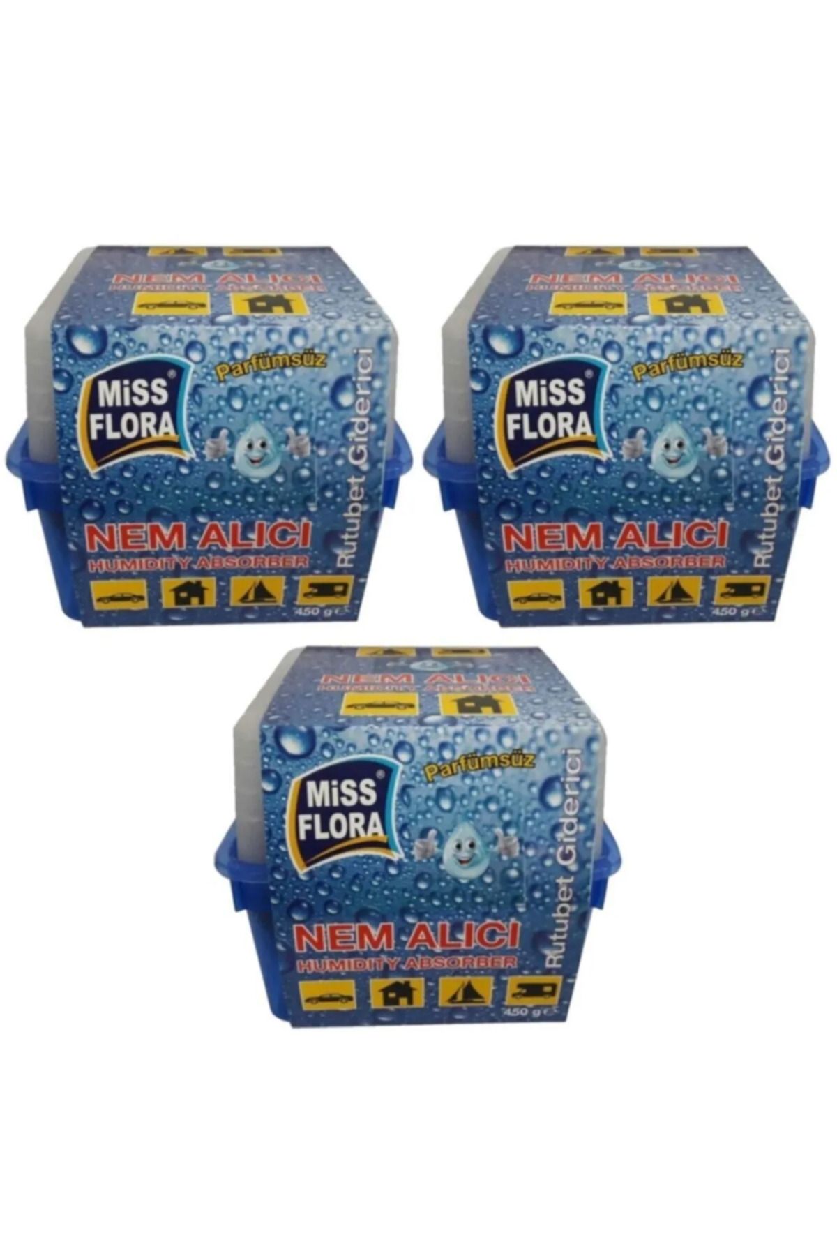 3'lü Akıllı Paket (3 ADET 450 GR NEM ALICI)