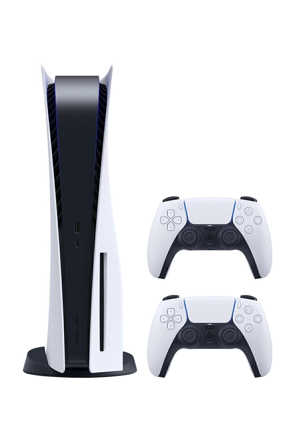 Playstation 5 Standart Edition 825 GB Türkçe Menü + 2. PS5 DualSense (İthalatçı Garantili)