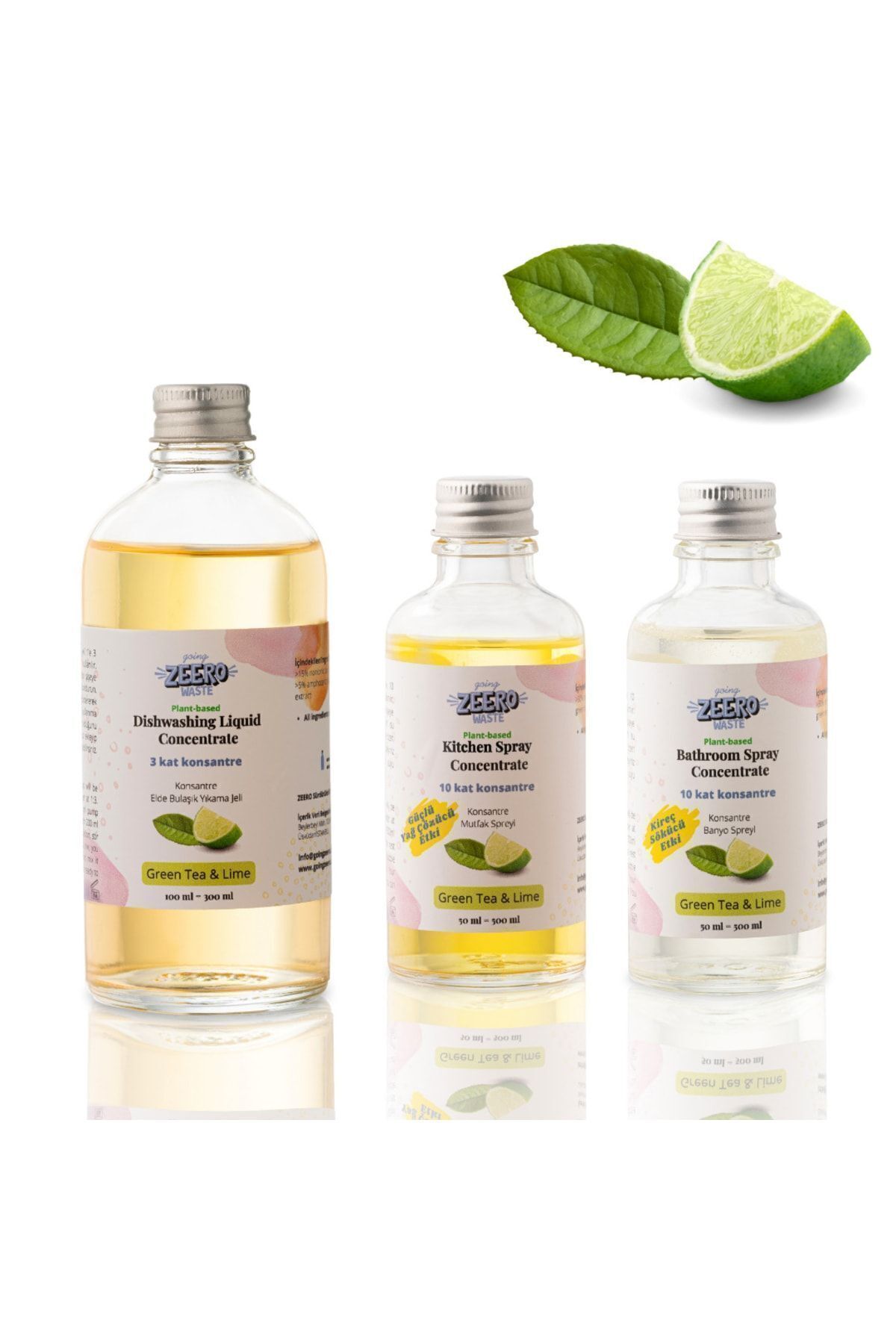 Süper Konsantreler 3'lü Tanışma Paketi - Lime & Okaliptüs