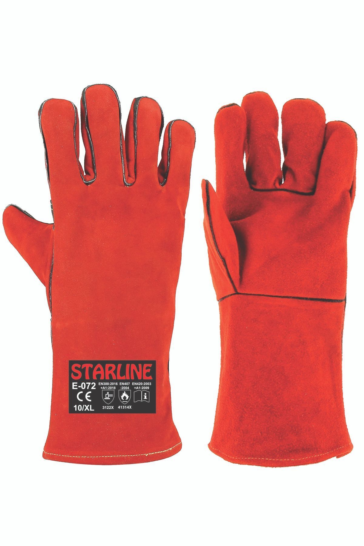 Starline E-072 10xl Yanmaz Eldiven Kaynakçı Ve Fırın Isı Eldiveni