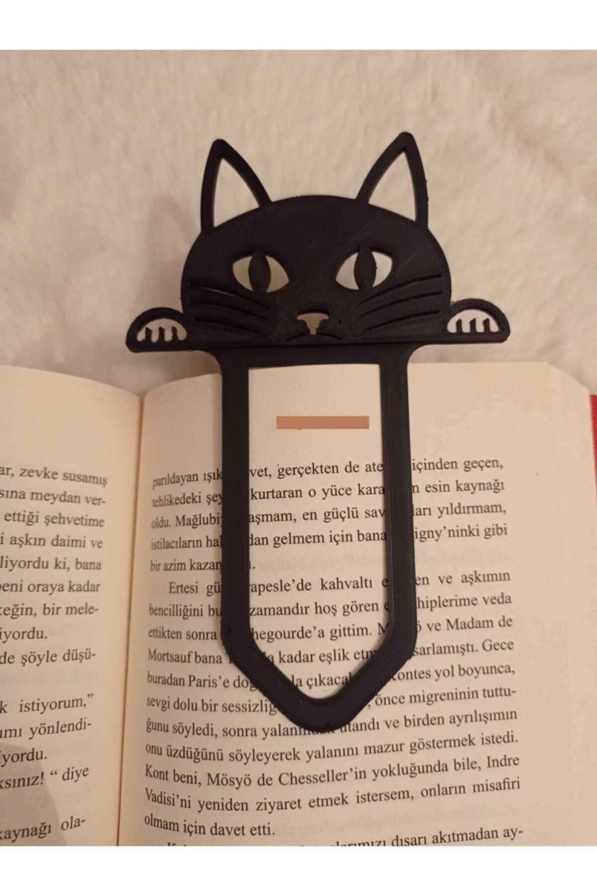 Kedicik Kitap Ayraç Okuma Ayracı Kitap Okuma