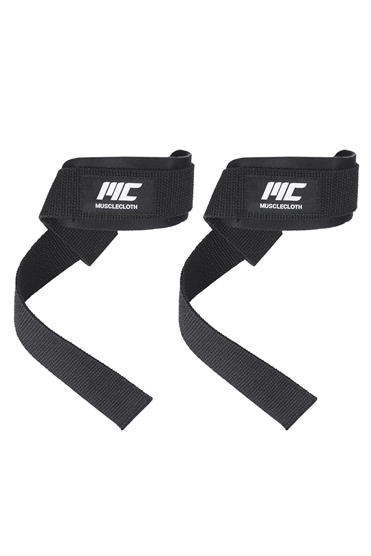 Padded Lifting Straps Siyah 2'li Paket