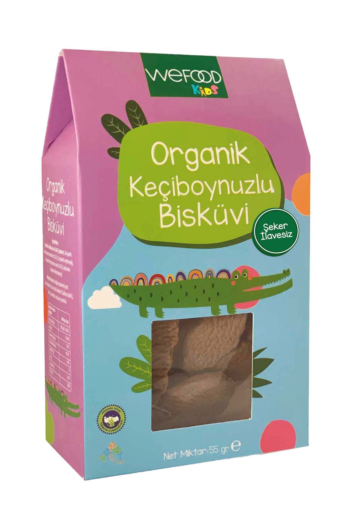 Kids Organik Keçiboynuzlu Bisküvi 55 gr