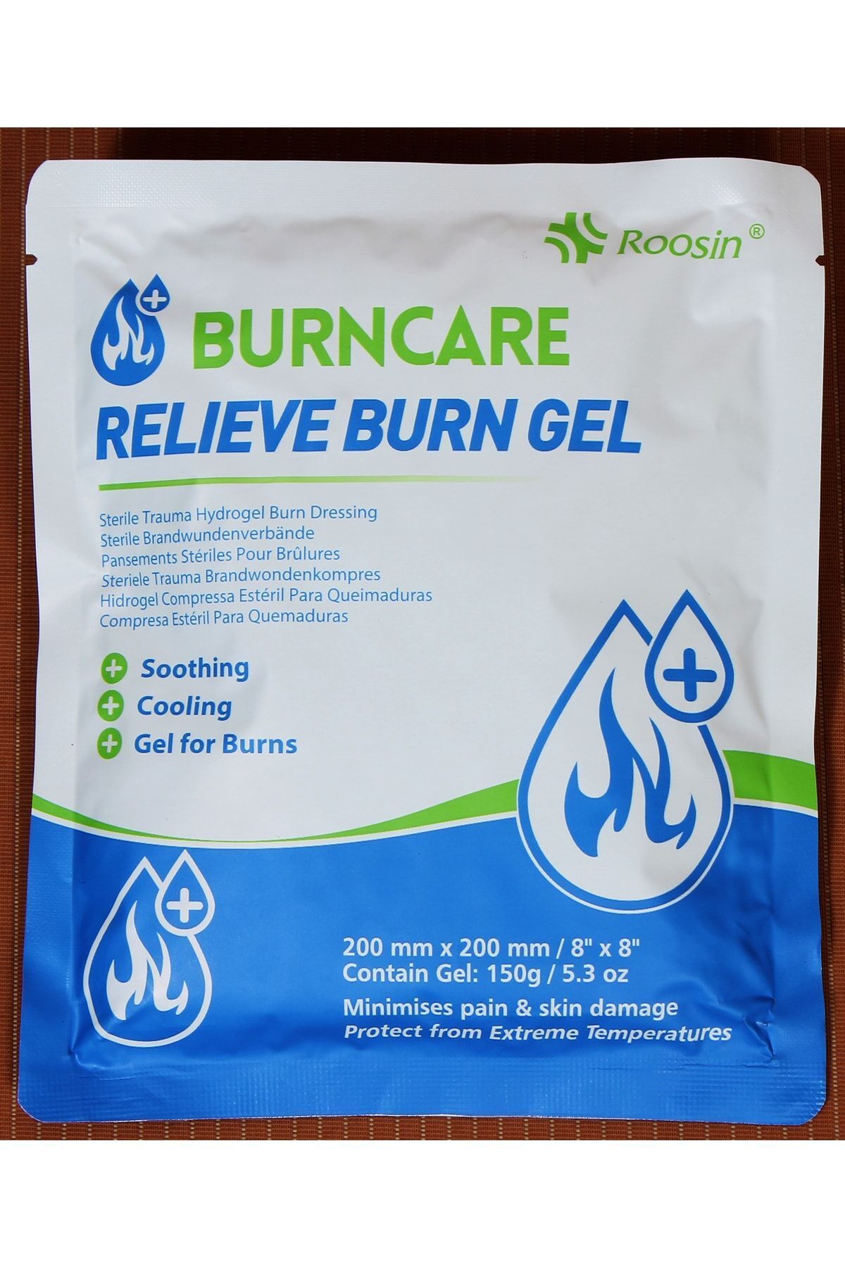 Burncare Yanık Jeli Örtüsü 20cmx20cm 150 gr