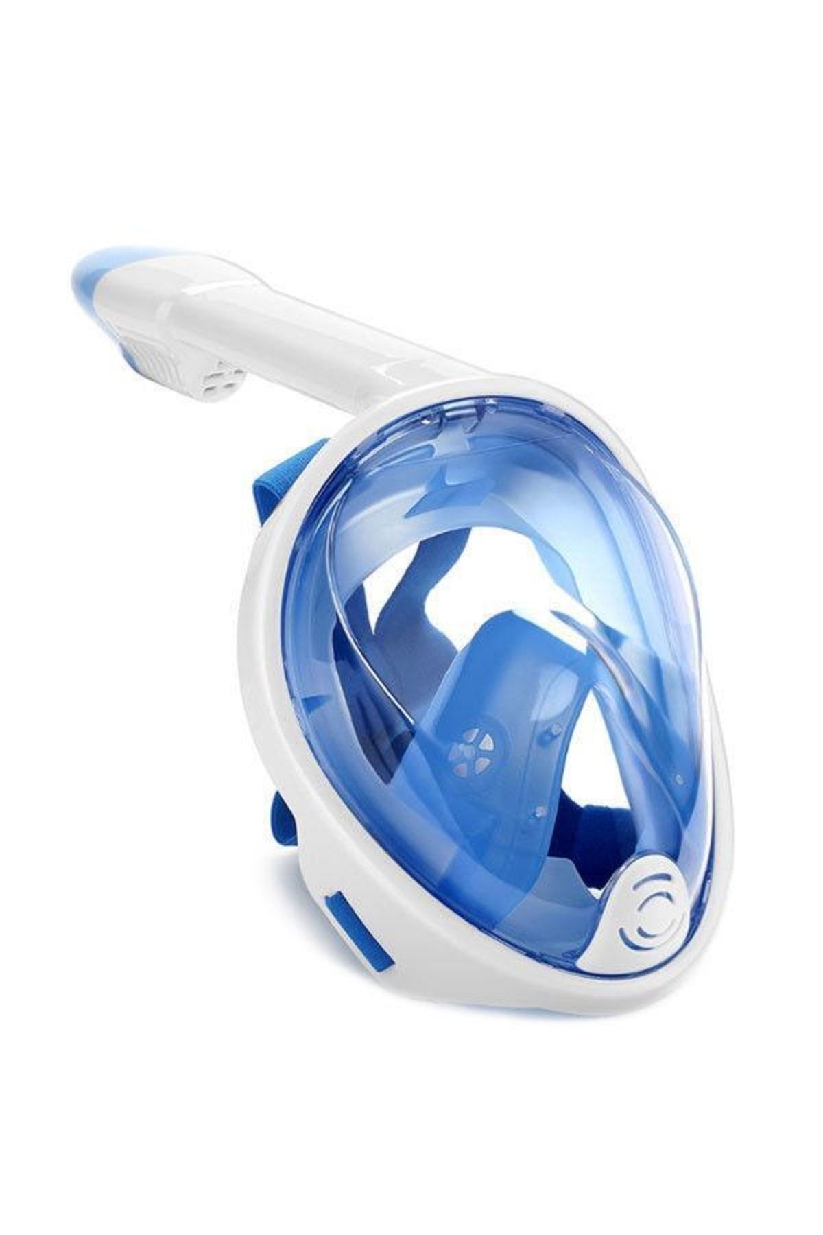 Full Face Snorkel Tam Yüz Dalış Maskesi Maske Set S-m Bermuda - 7260