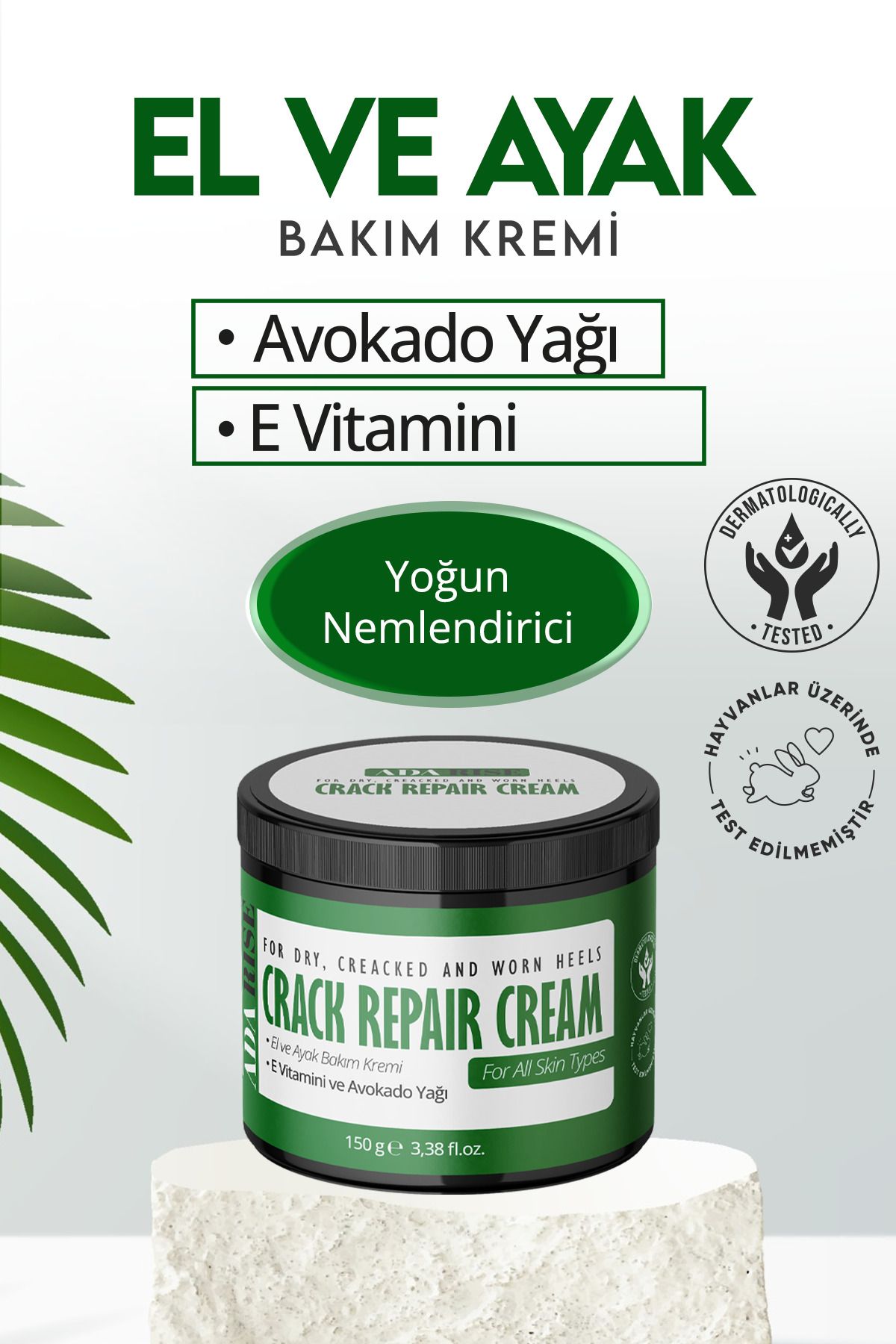 Topuk Çatlağı El Ve Ayak Mucizevi Bakım Kremi 150 ml