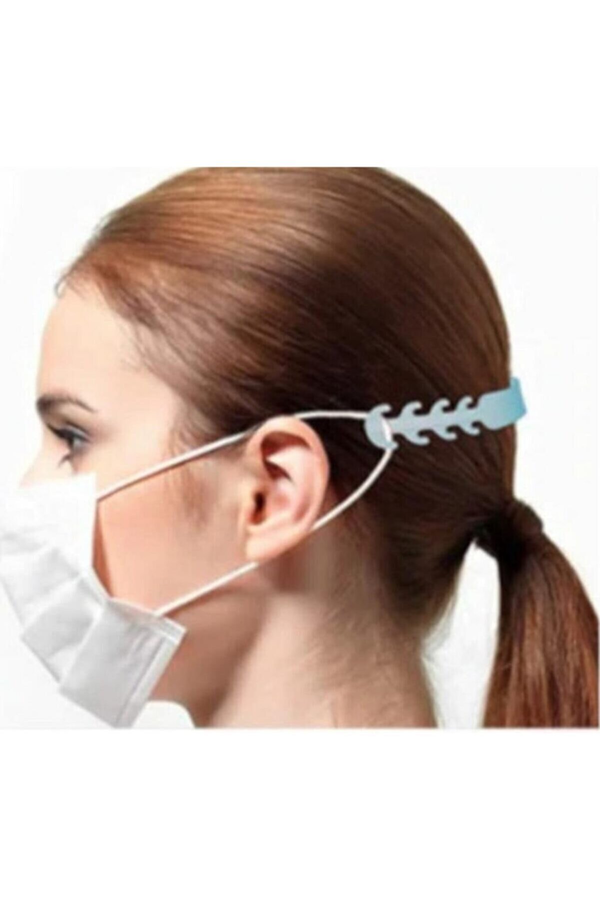 10'lu Cerrahi Maske Lastik Tutucu Maske Takma Aparatı Siyah