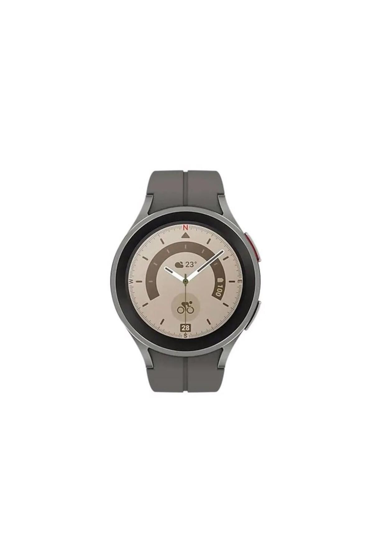 Galaxy Watch 5 Pro 45MM Black Titanium Yenilenmiş B Kalite (12 Ay Garantili)