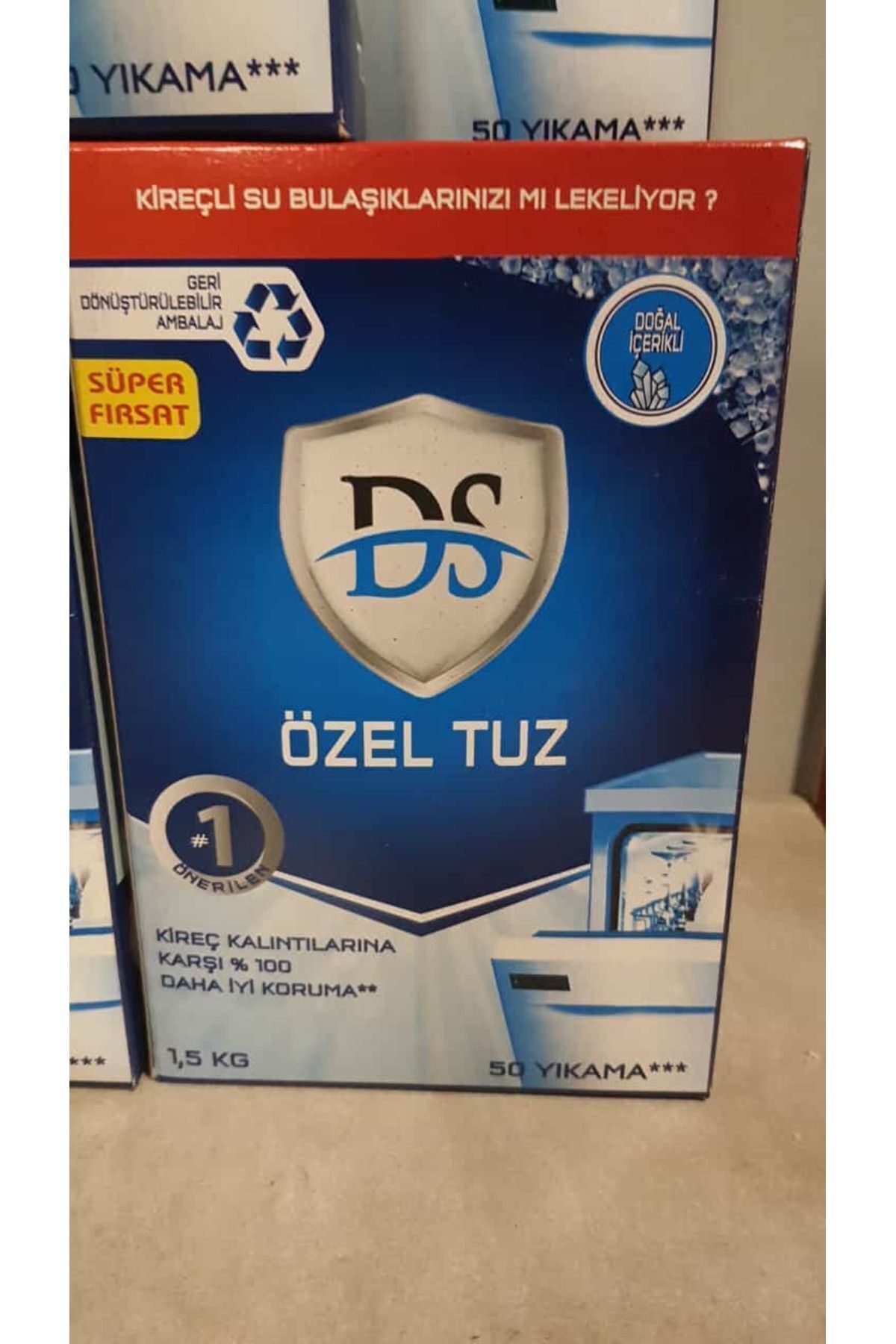 Kireç Kalıntılarına Karşı Koruyucu Bulaşık Makinası Tuzu 1500 G