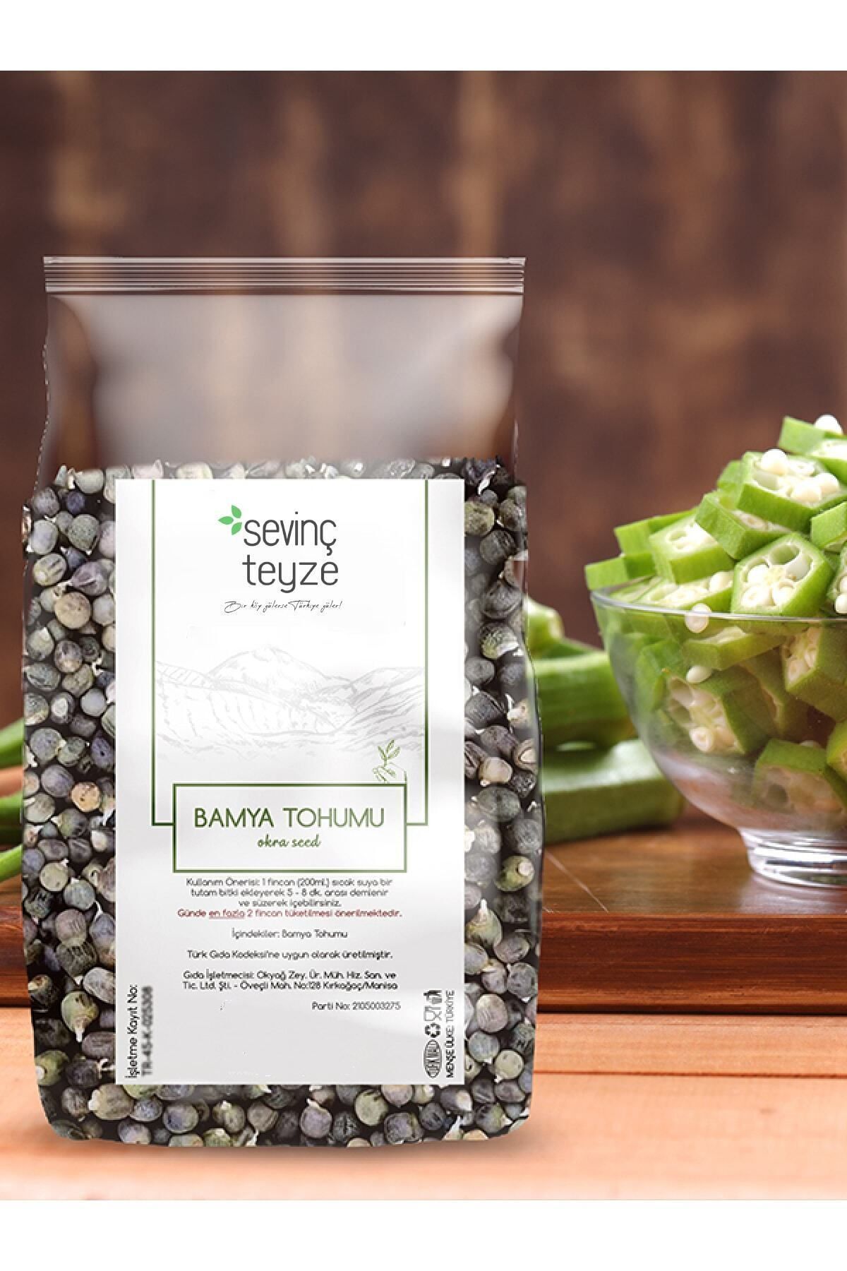 Sevinç Teyze Bamya Tohumu, Abelmoschus Esculentus, Okra Seed, Gemüse-eibisch 150g.