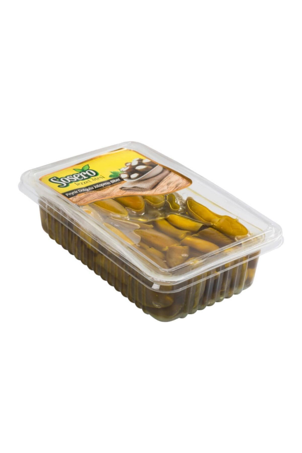 Peynir Dolgulu Jalapeno Biber 1300 gr Tabak