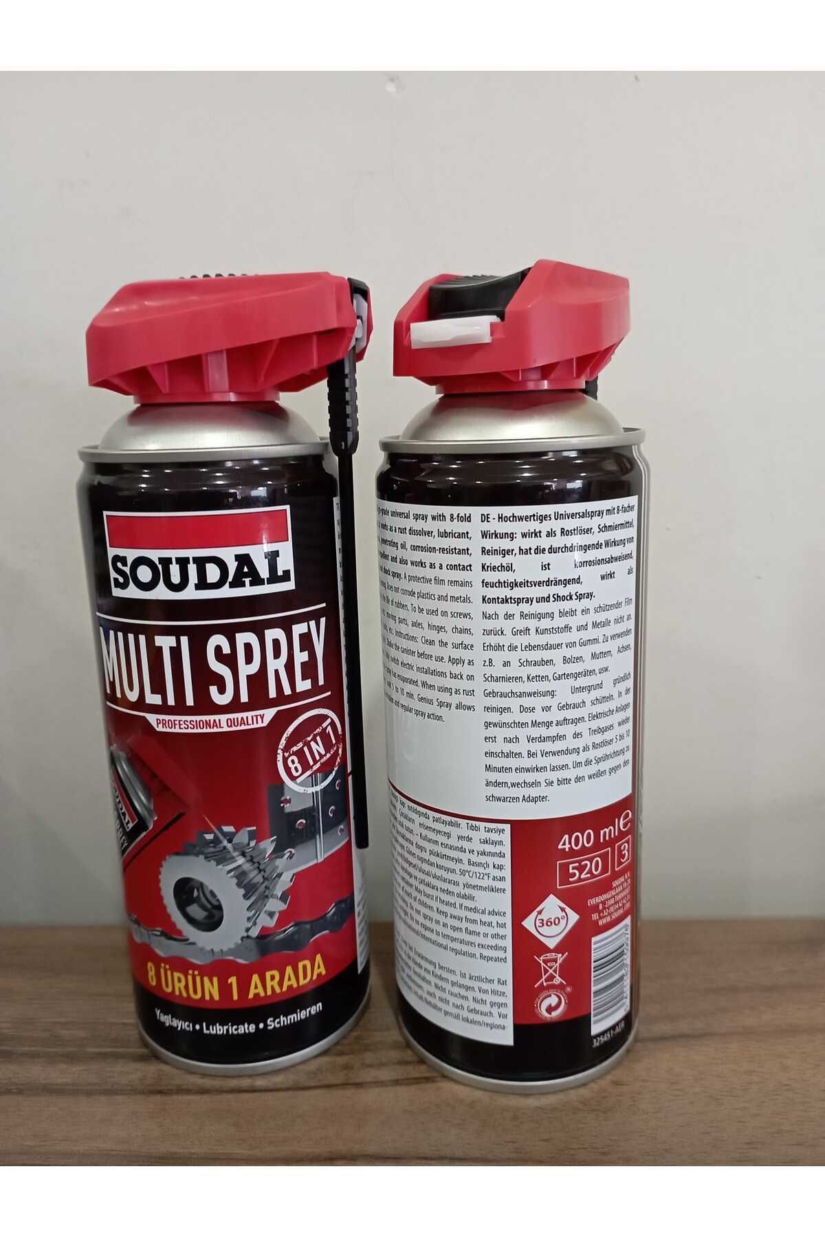 Multi Sprey Yağlayıcı-pas Sökücü 400 ml Kobra Başlıklı