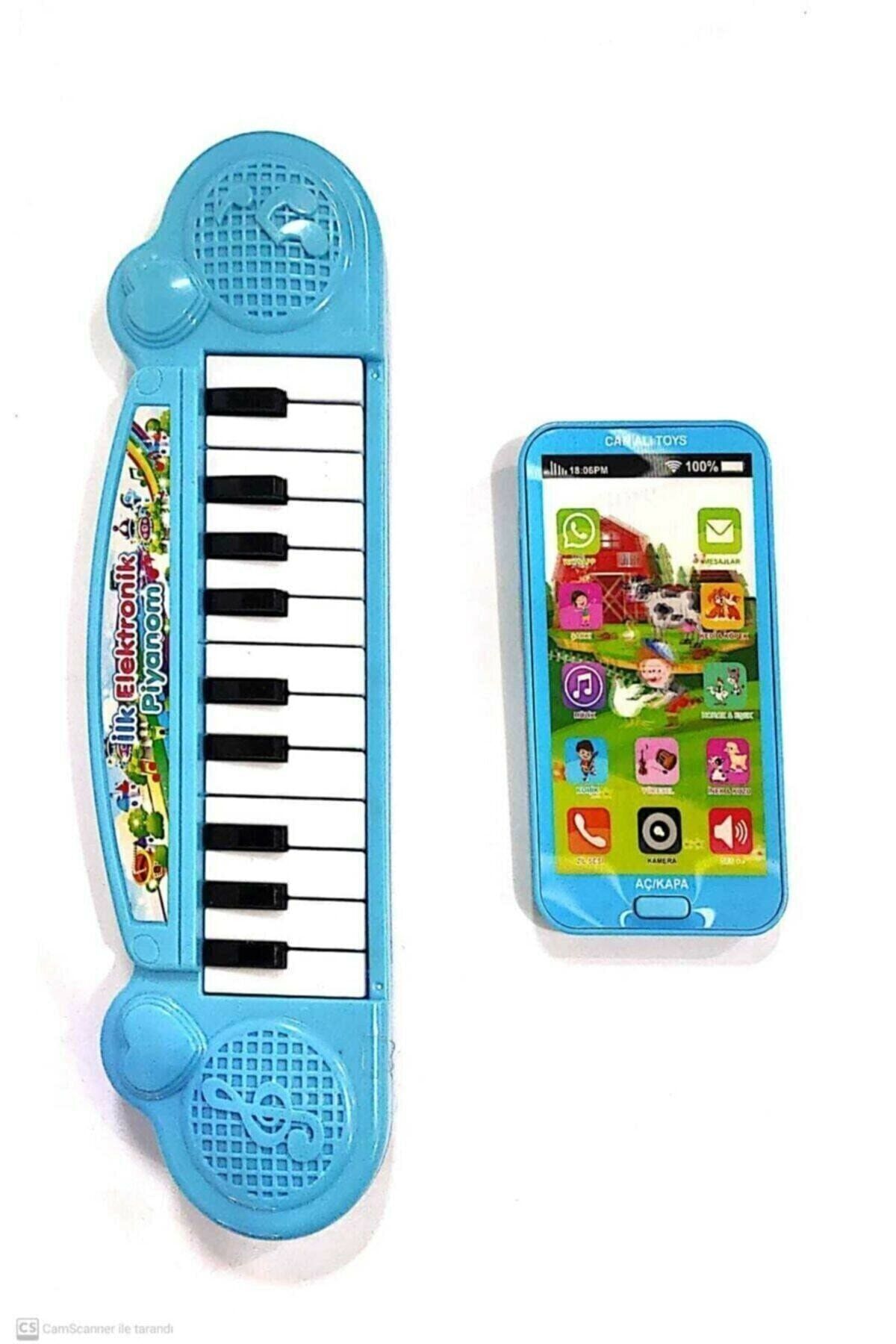 Berat Toys Cep Telefonu Türkçe Müzikli Hayvan Sesli Dokunmatik Ve Piyano