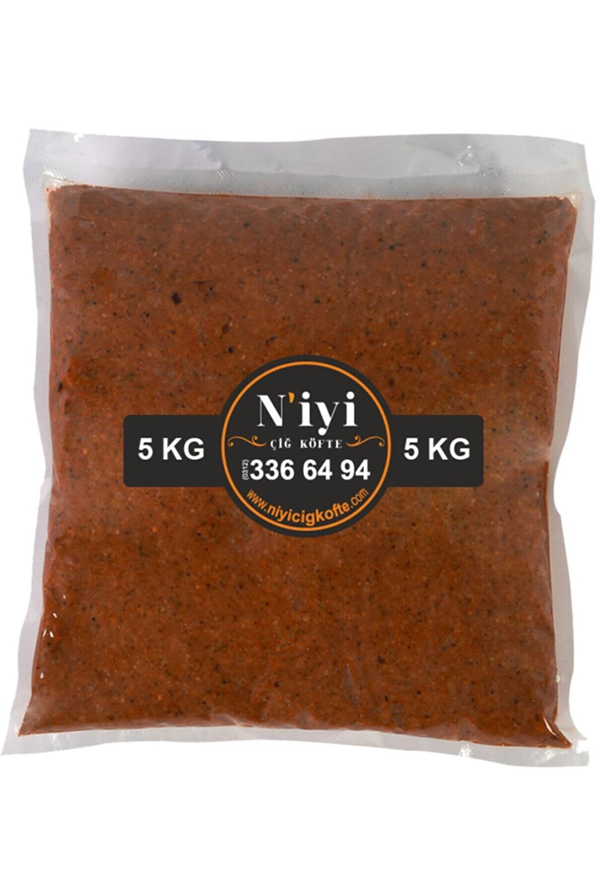N'iyi 5 Kg Çiğ Köfte Vakumlu Paket