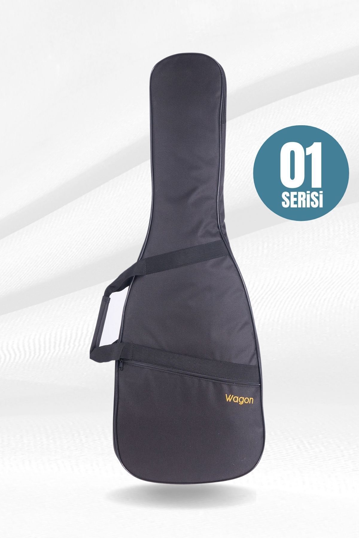 01 Serisi Elektro Gitar Çantası - Siyah