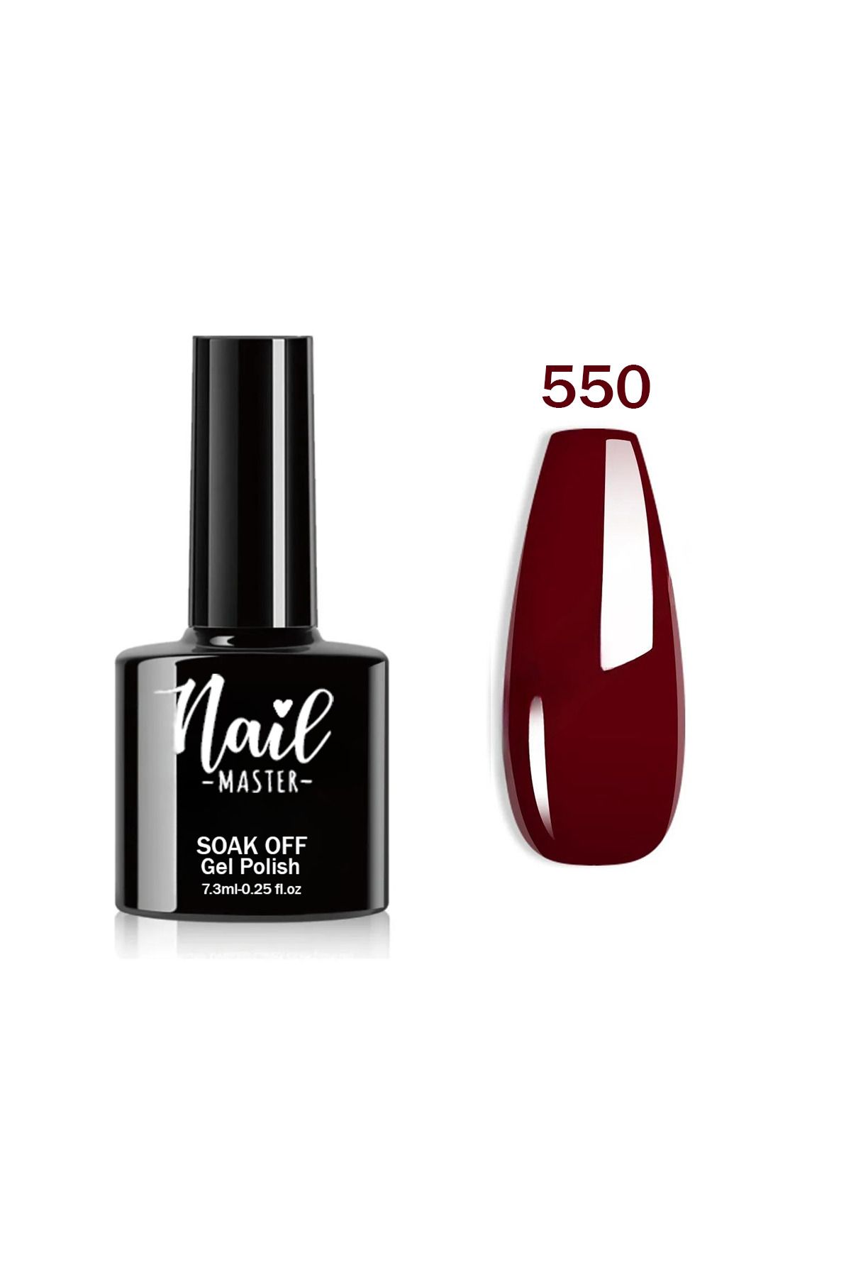 M550 Kalıcı Oje 7,3ml Bordo