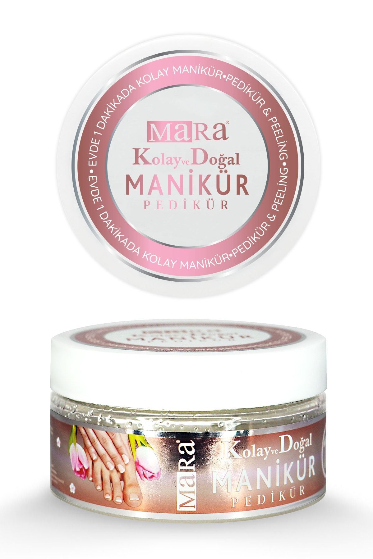Kolay ve Doğal Manikür Pedikür Peeling 125 gr
