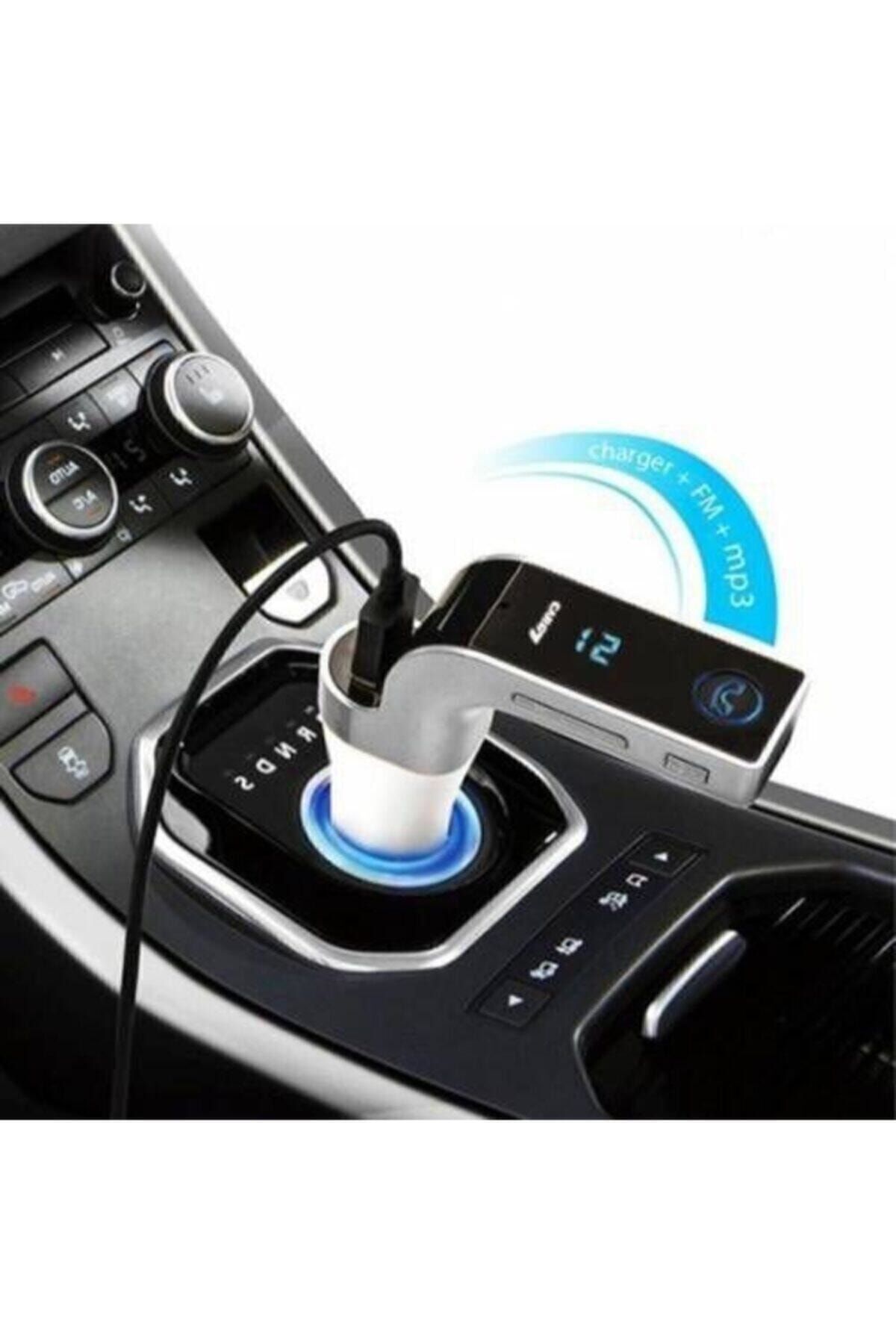 2020 Yeni Model Bluetooth 4.1 Araç Kiti Car G7 Fm Transmitter Çakmaklık Girişli Mp3 Çalar Usb Aux Bt