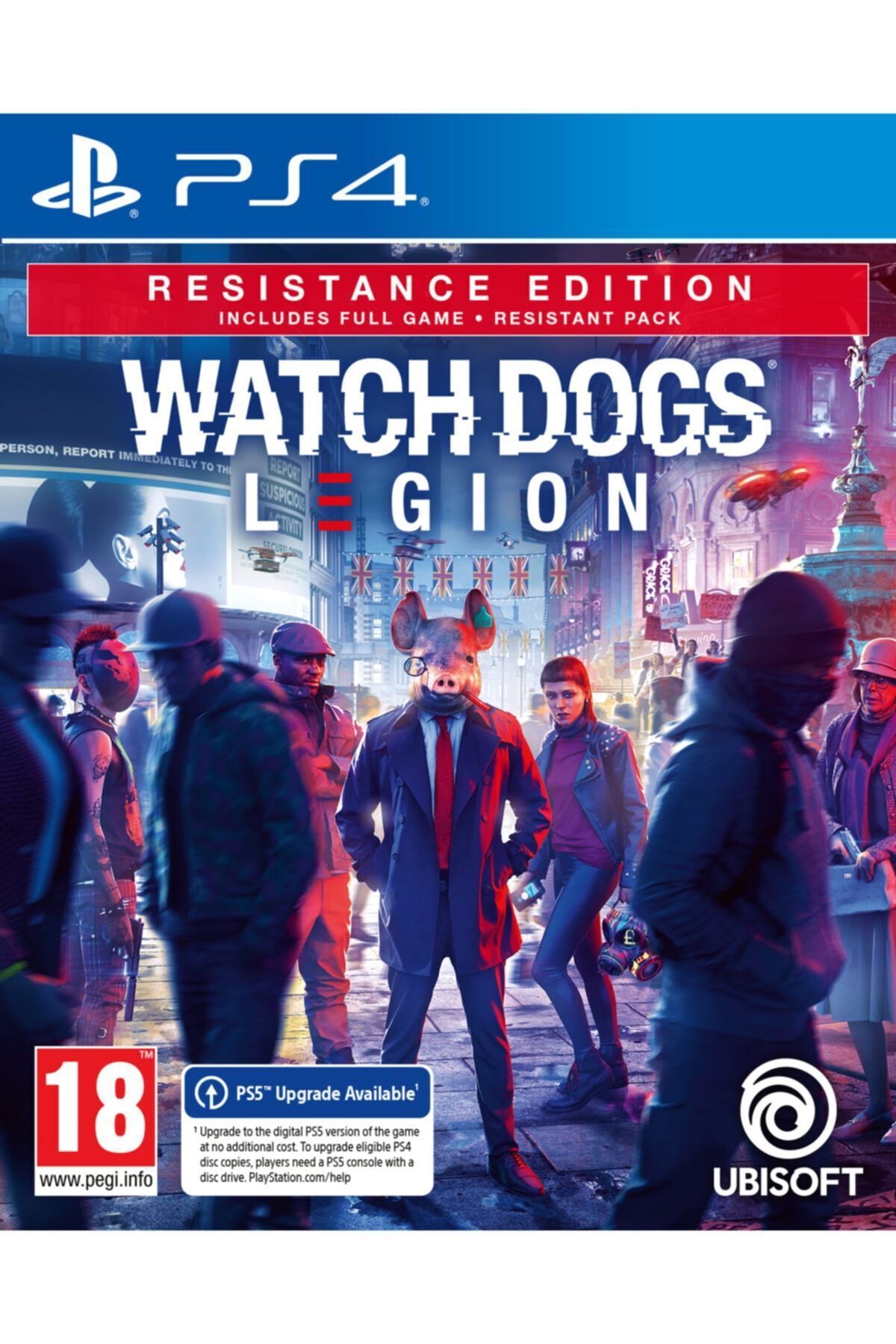 Ps4 Watch Dogs Legıon Resıstance Edıtıon