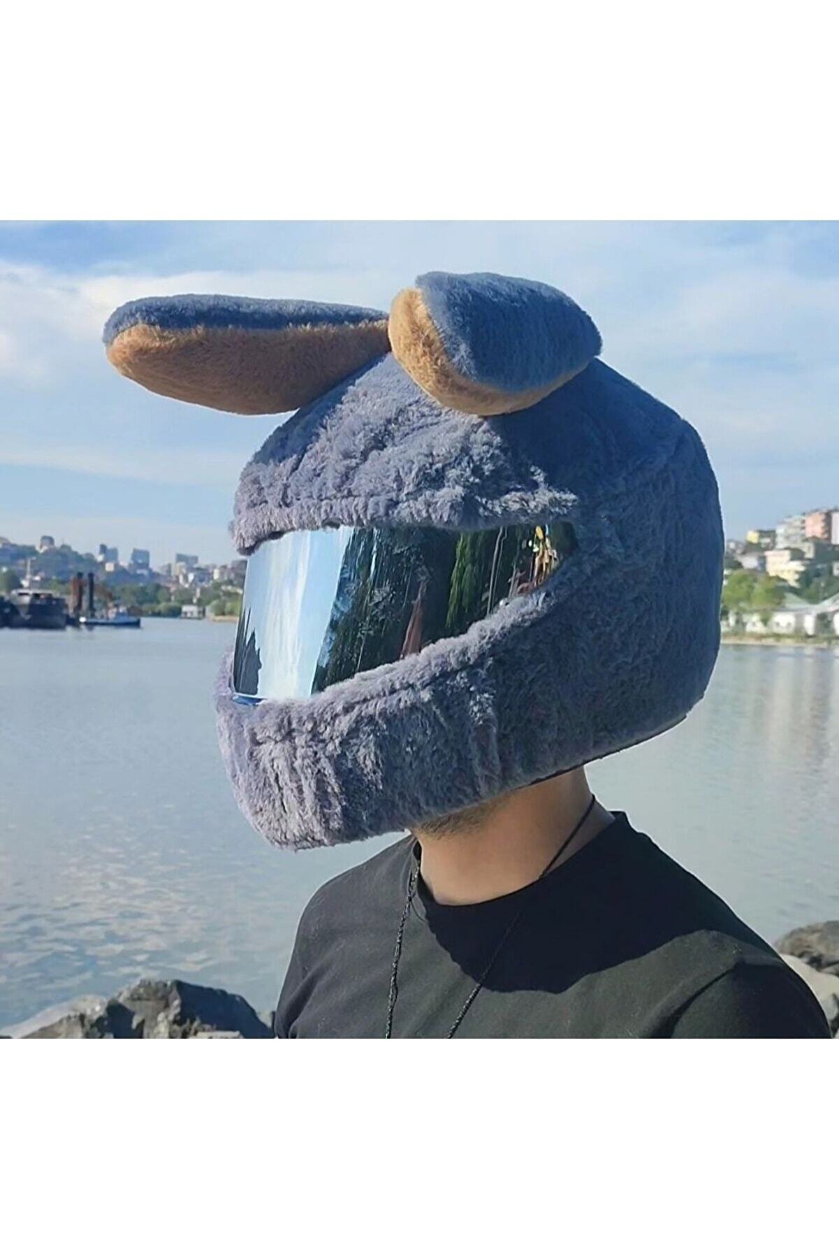 Kask Kilifi Kask Süsü Kask Aksesuarları Kask Koruyucu Kask Motorsiklet Peluş Kask Kılıfı