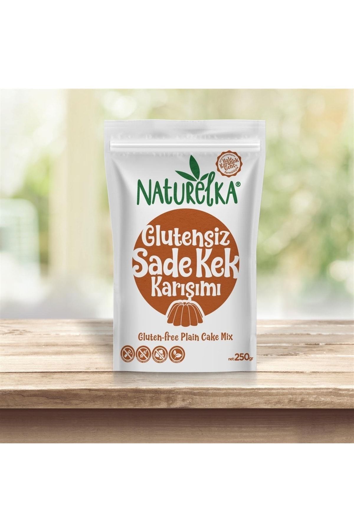 Glutensiz Sade Kek Karışımı 250 Gr