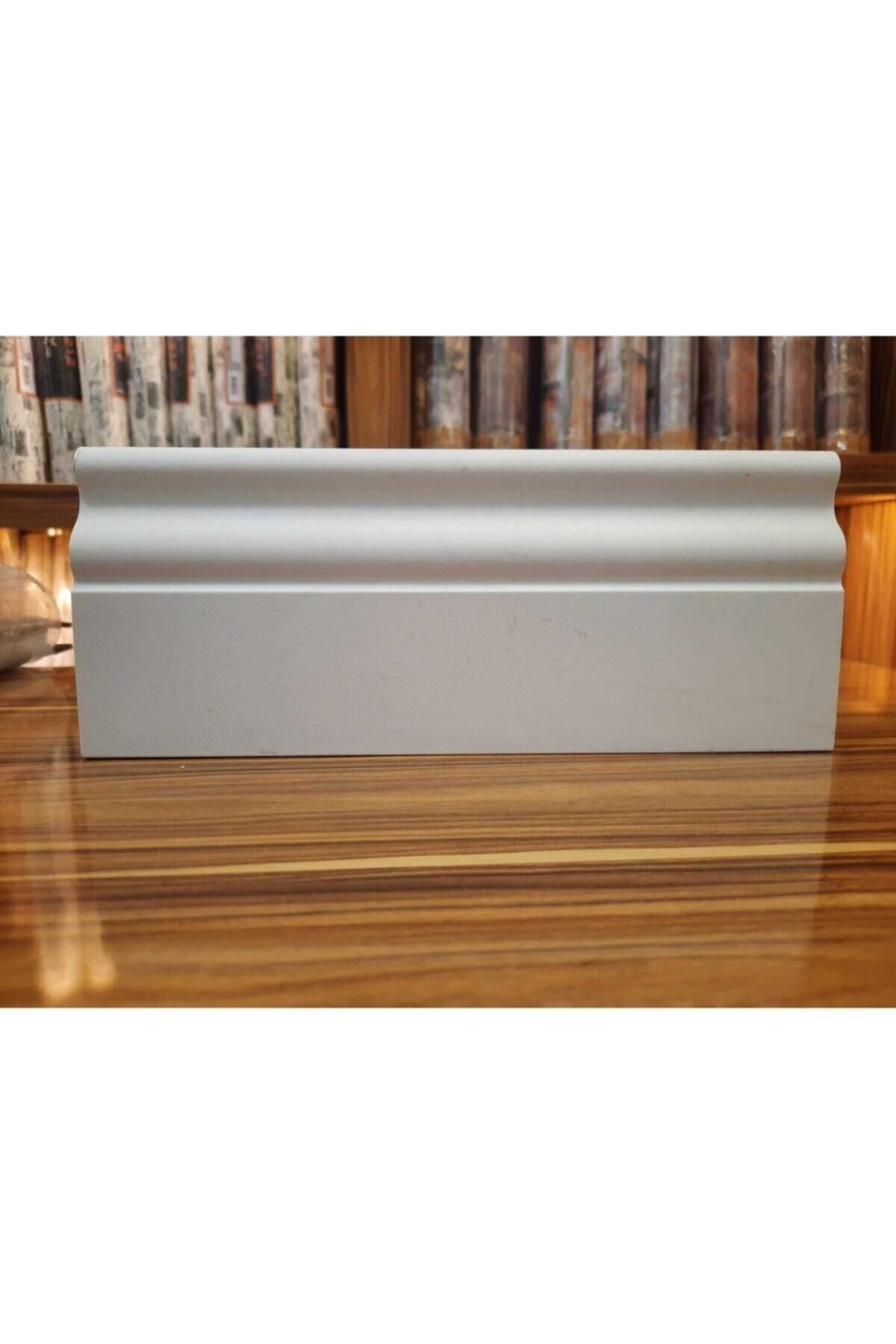 10 Cm Pvc Kaplama Süpürgelik Bute Beyaz Renk