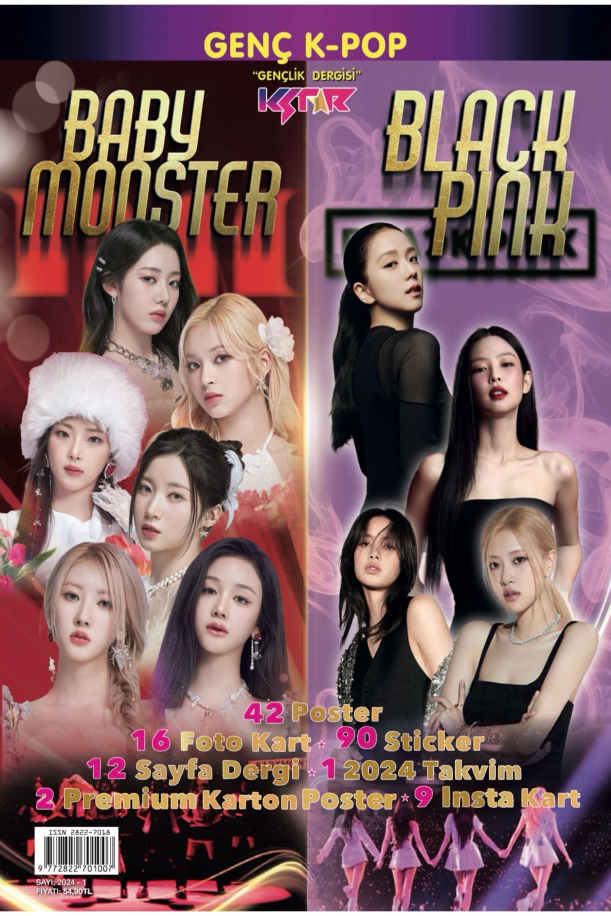 Blackpink / Babymonster (KPOP MİX) Dergisi