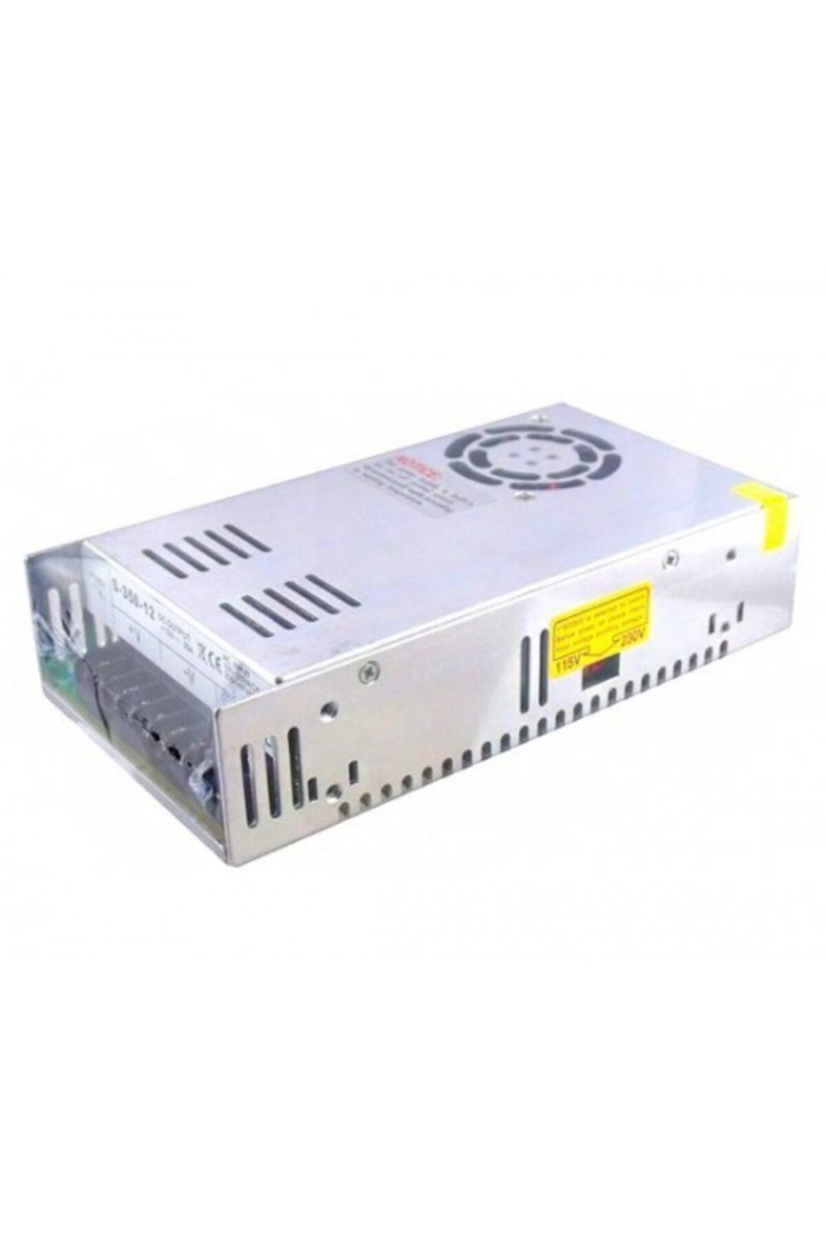 12 Volt 40 Amper Metal Kasa Akım Korumalı Adaptör Trafo Led Kamera Soğutucu Fanlı 12v 40a
