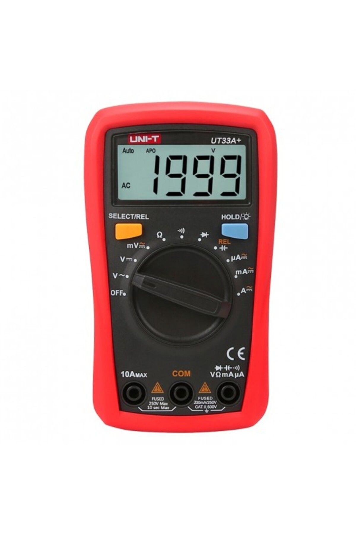 Ut-33a Dijital Multimetre Mini Cep El Tipi Voltmetre Ampermetre;unı-t