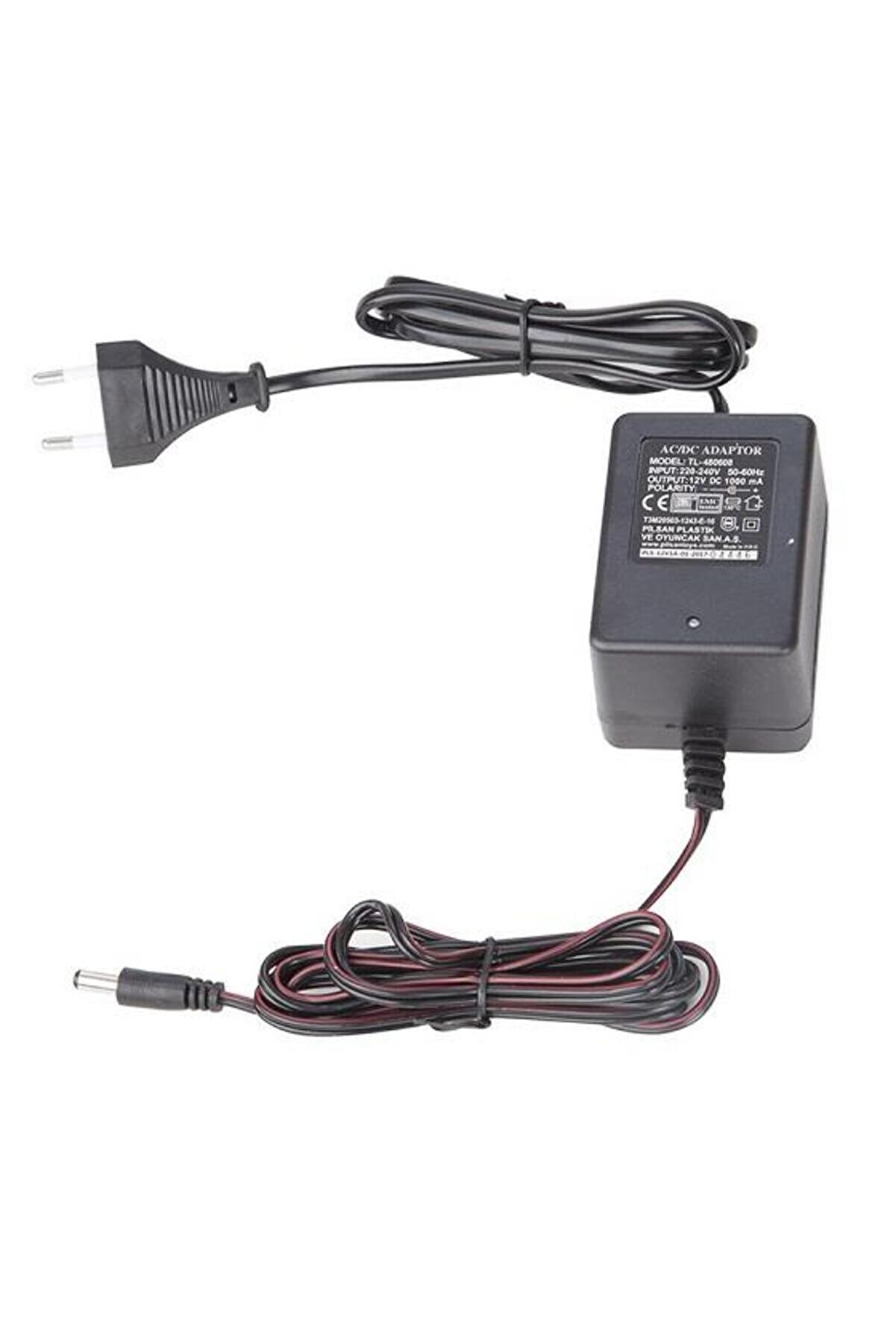 Siyah 12 Volt 1 Amper Akülü Çocuk Araba Şarj Aleti Cihazı 12v 1ah