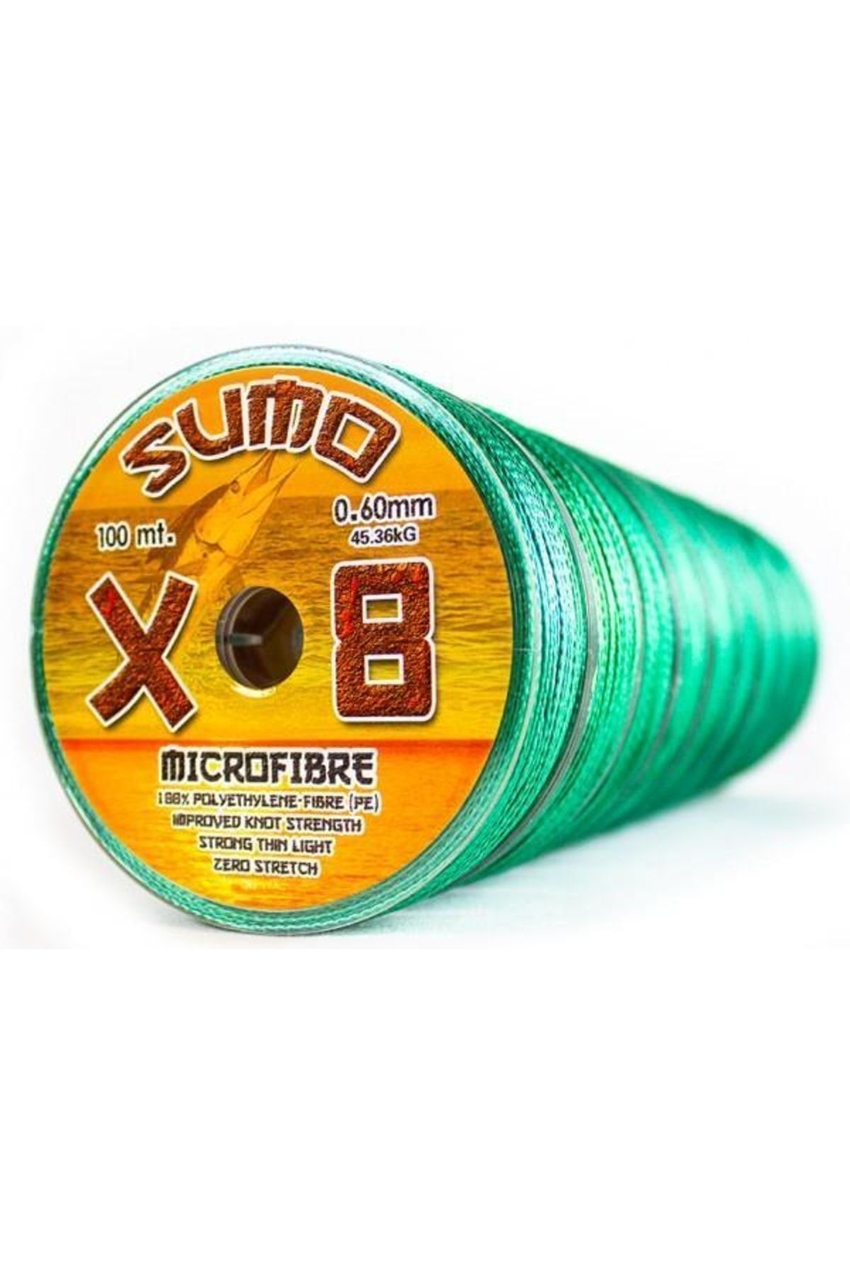 Microfibre Sumo 8 Kat Örgü Ip Misina 100 Metre