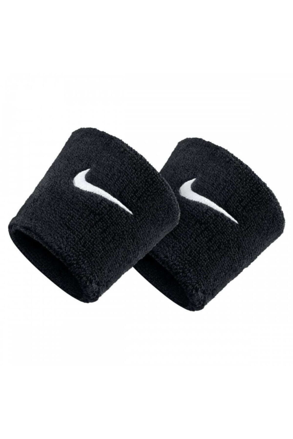 Swoosh Wristbands Havlu El Bilekliği Siyah Renk